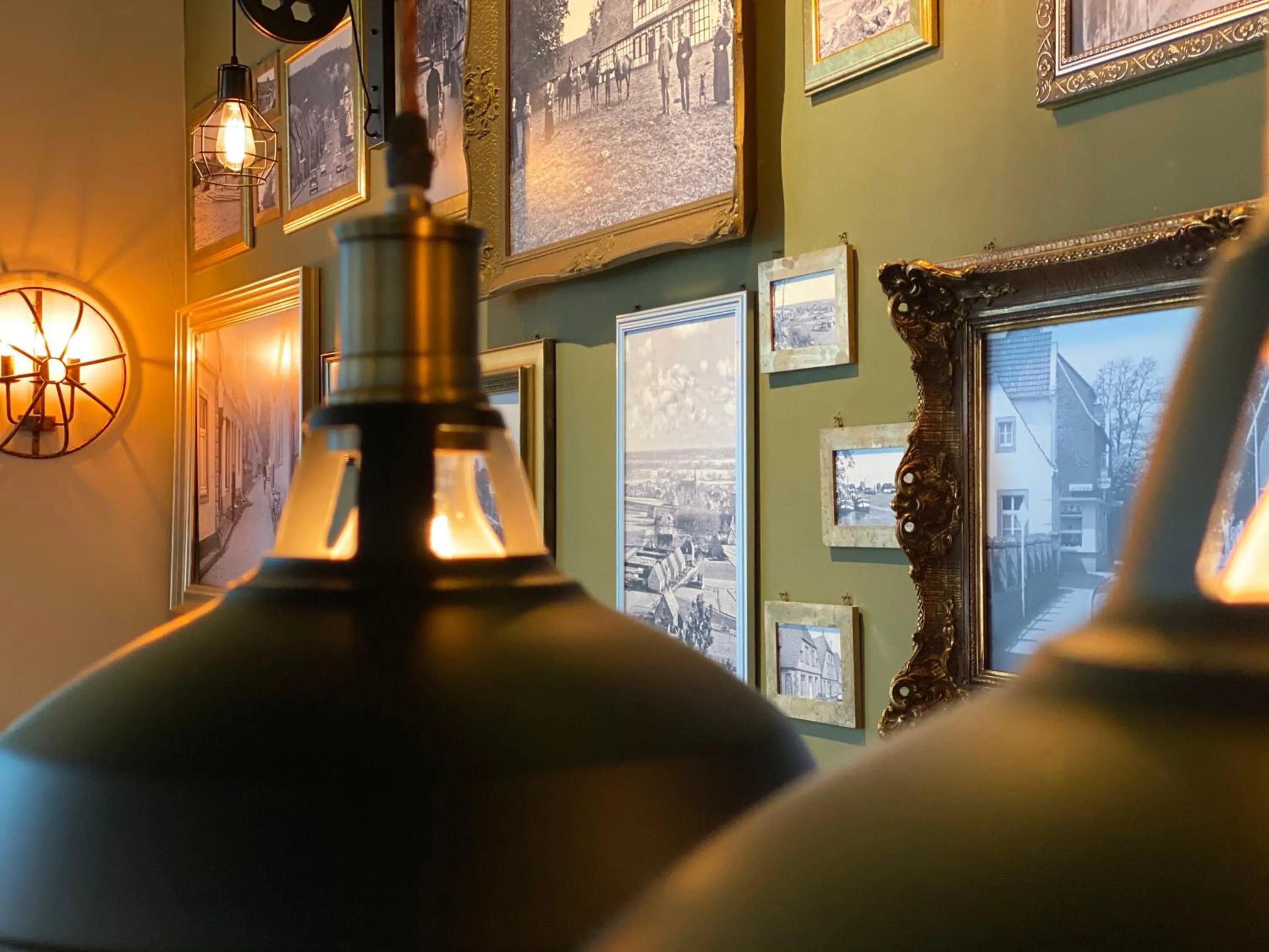 Communal lounge/ TV room in Privathotel Riesenbeck