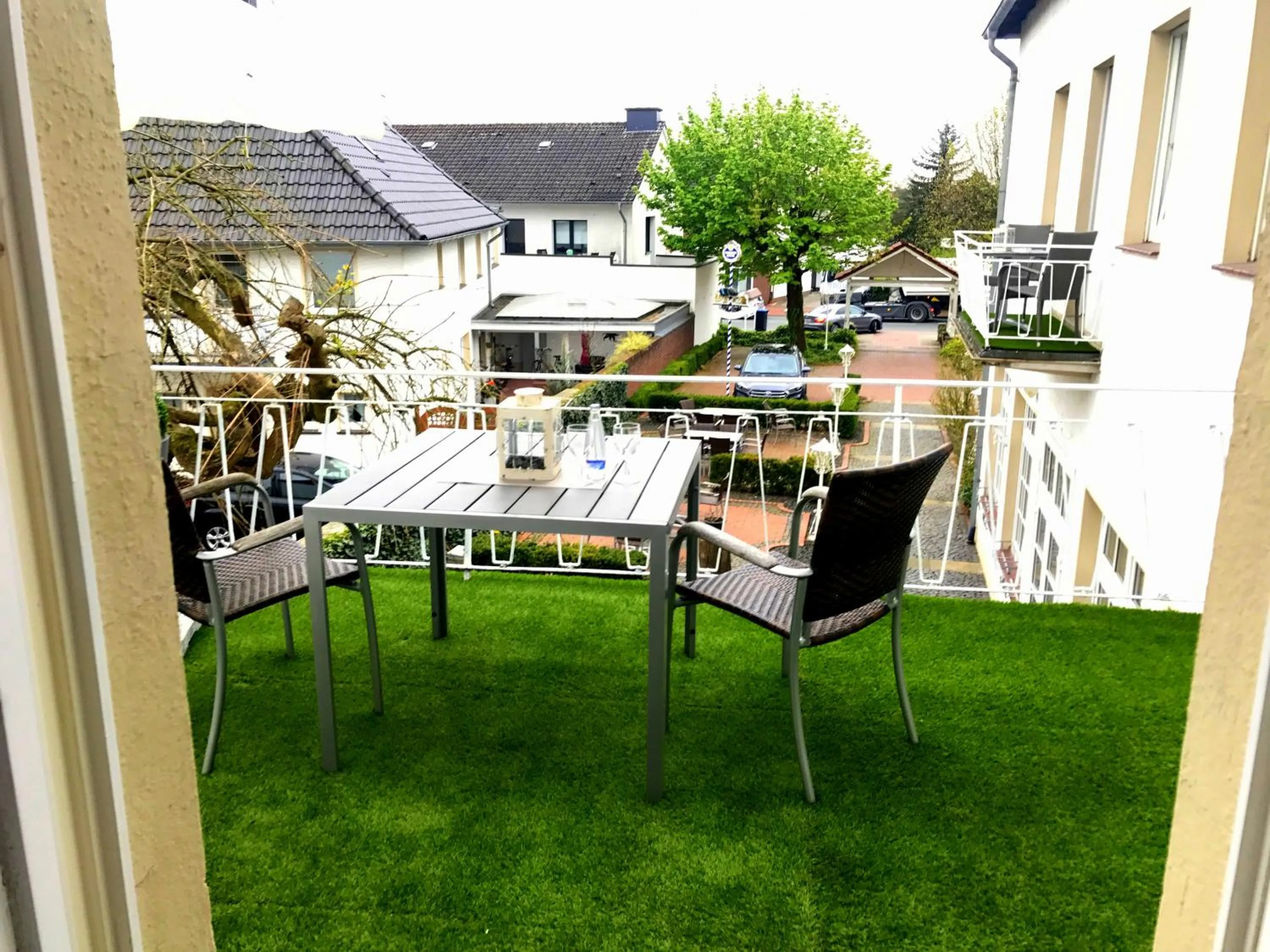 Balcony/Terrace in Privathotel Riesenbeck