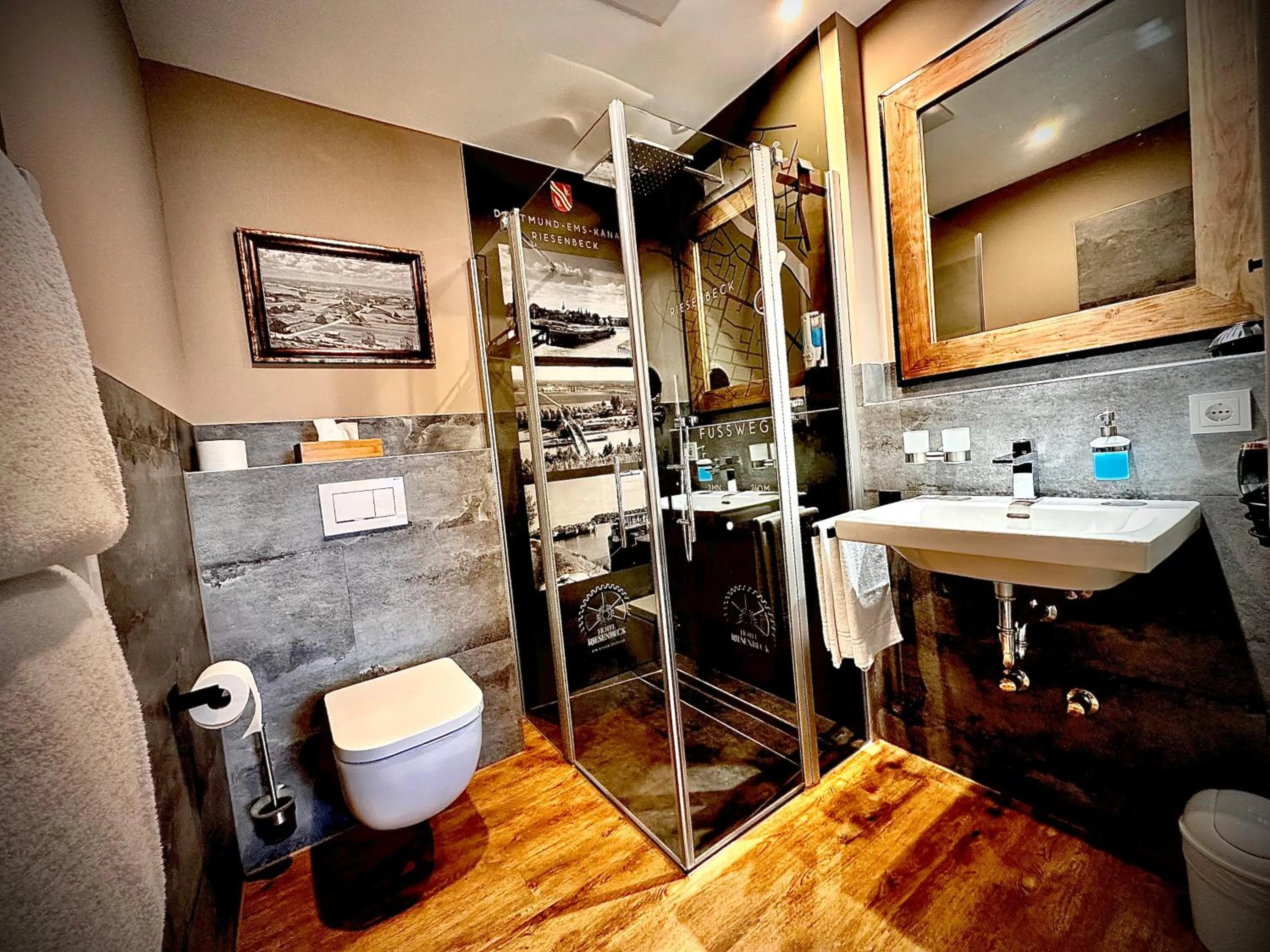 Bathroom in Privathotel Riesenbeck