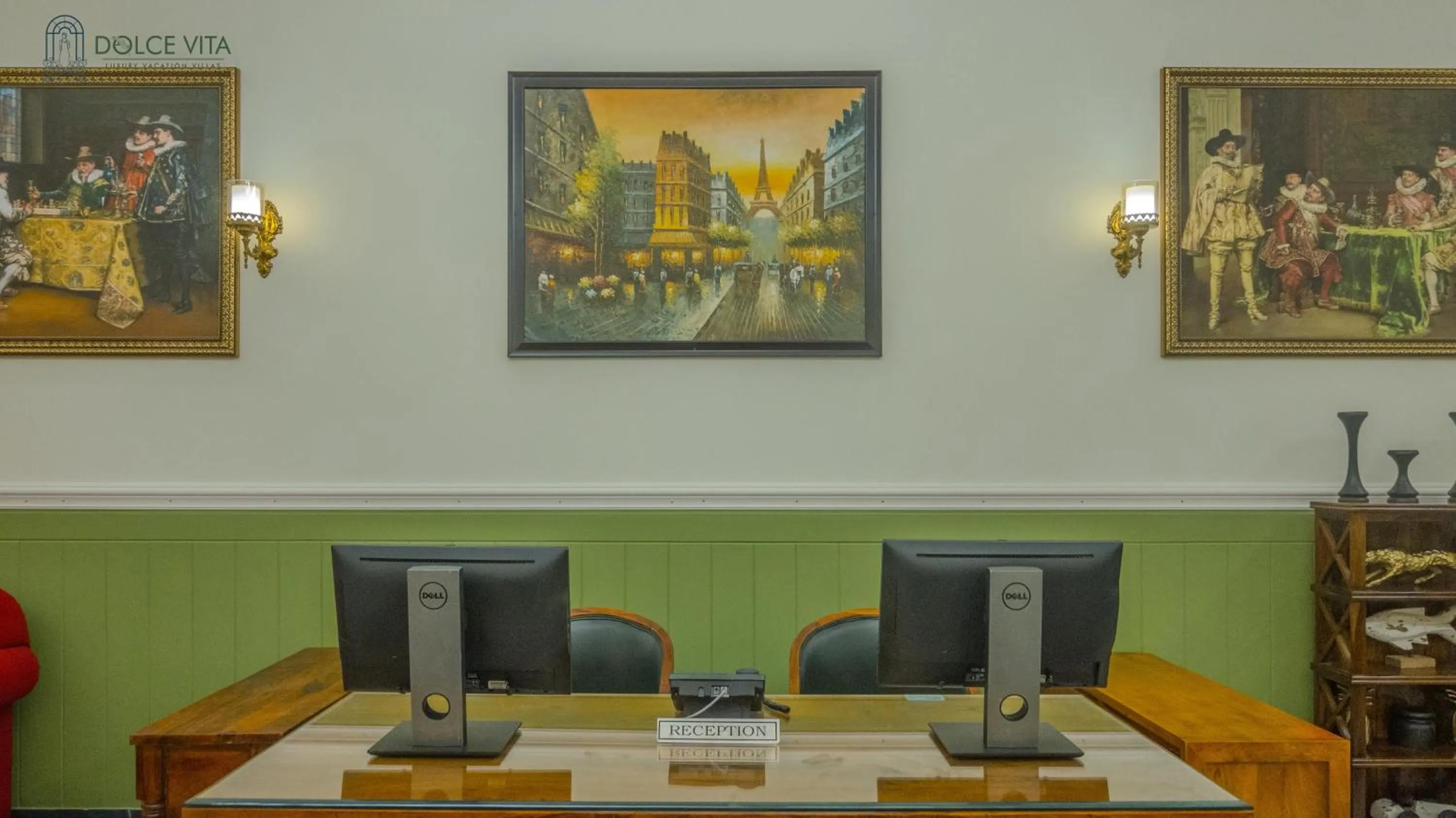 Lobby or reception in Dolce Vita - Luxury Vacation Villas