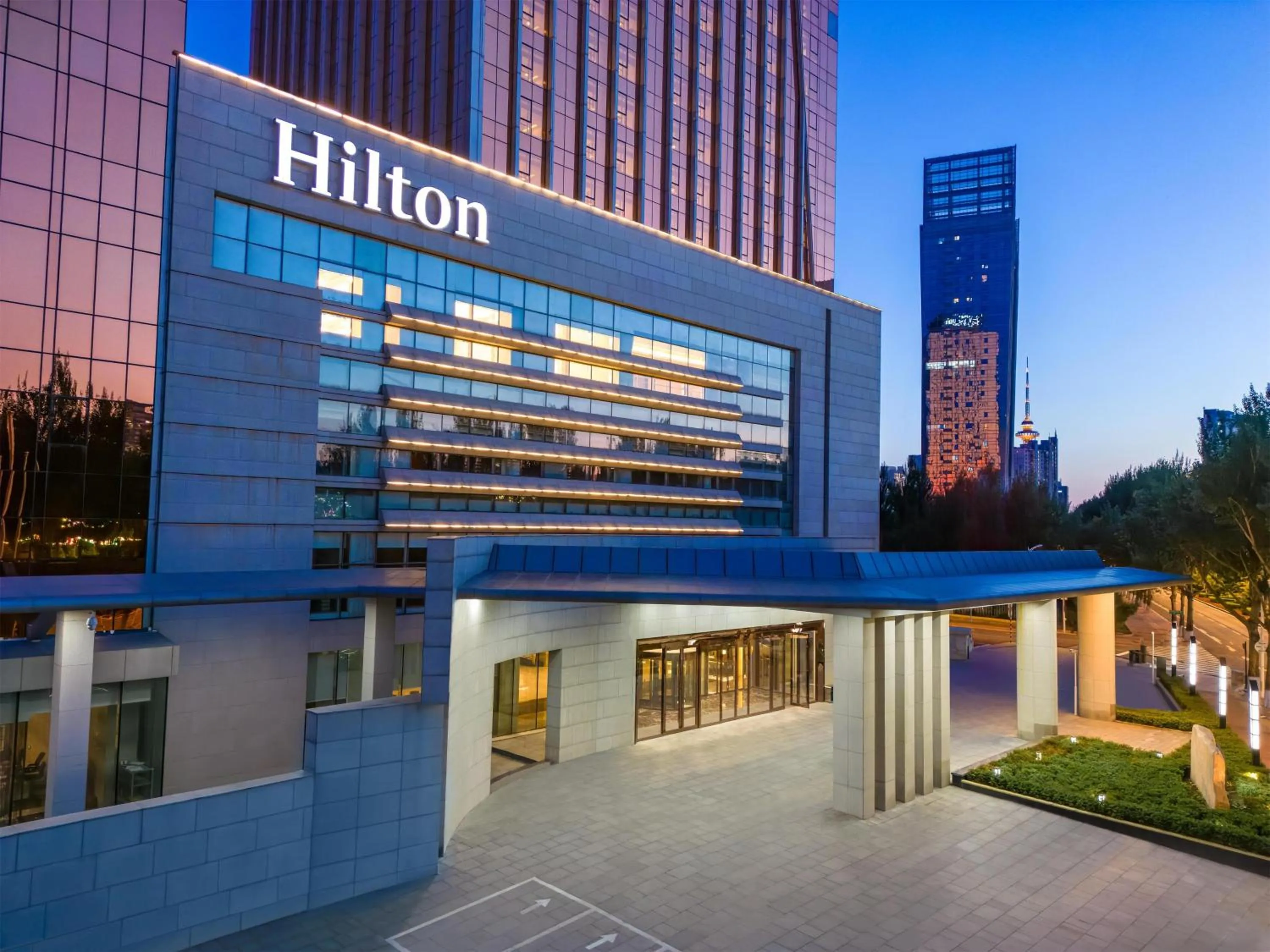 Property building in Hilton Harbin Exhibition Center