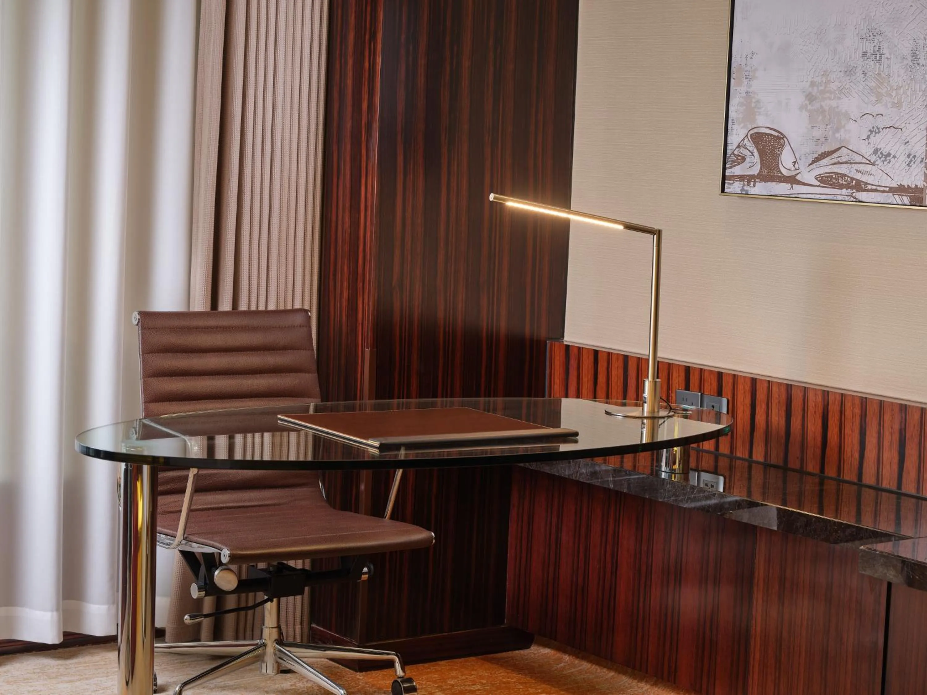 Seating area in Hilton Harbin Exhibition Center