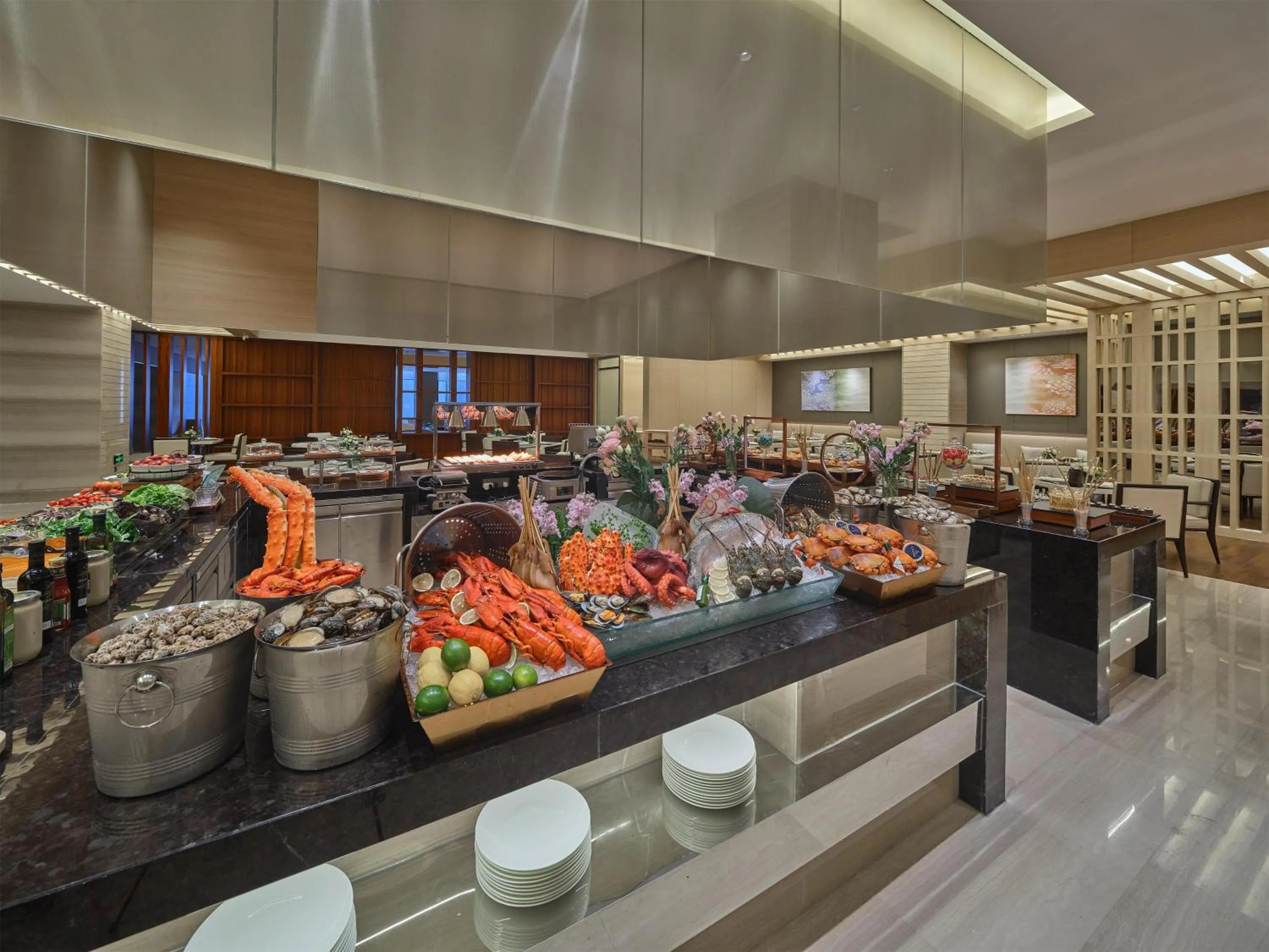 Restaurant/places to eat in Hilton Harbin Exhibition Center