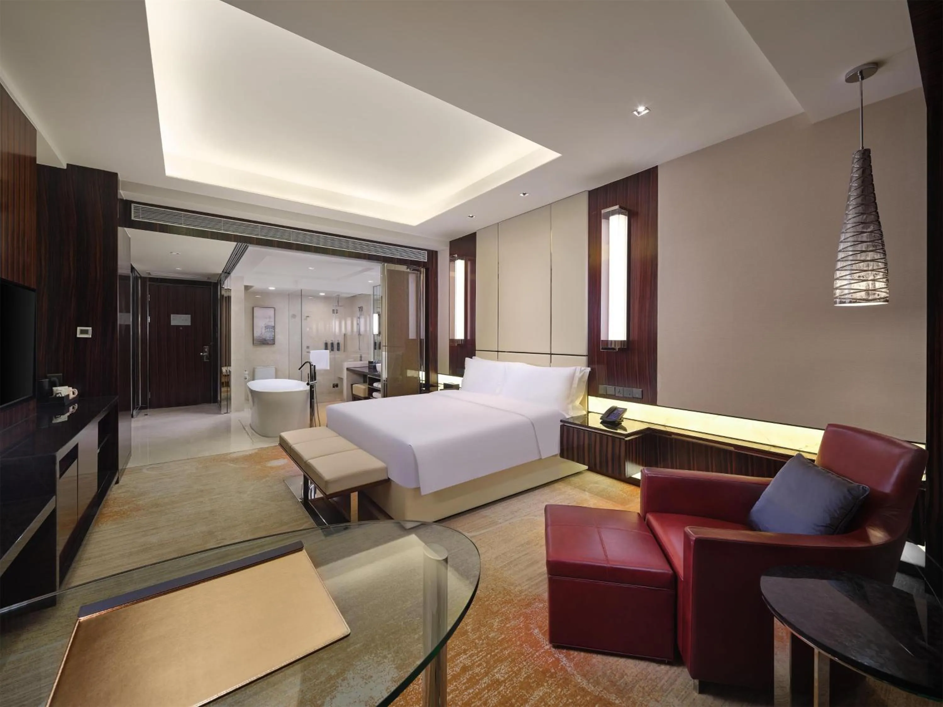 Bed in Hilton Harbin Exhibition Center