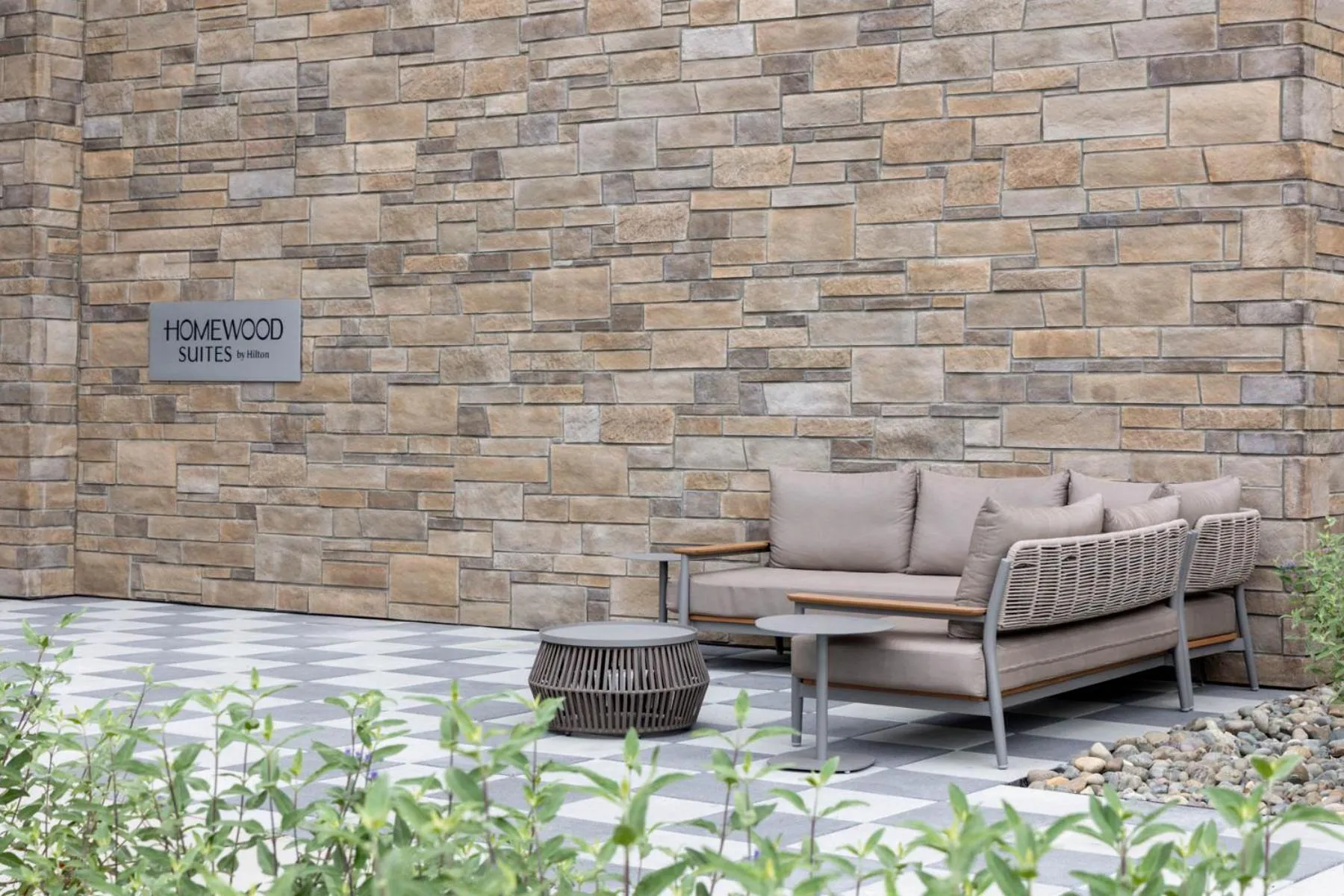 Patio in Homewood Suites By Hilton Puyallup Tacoma