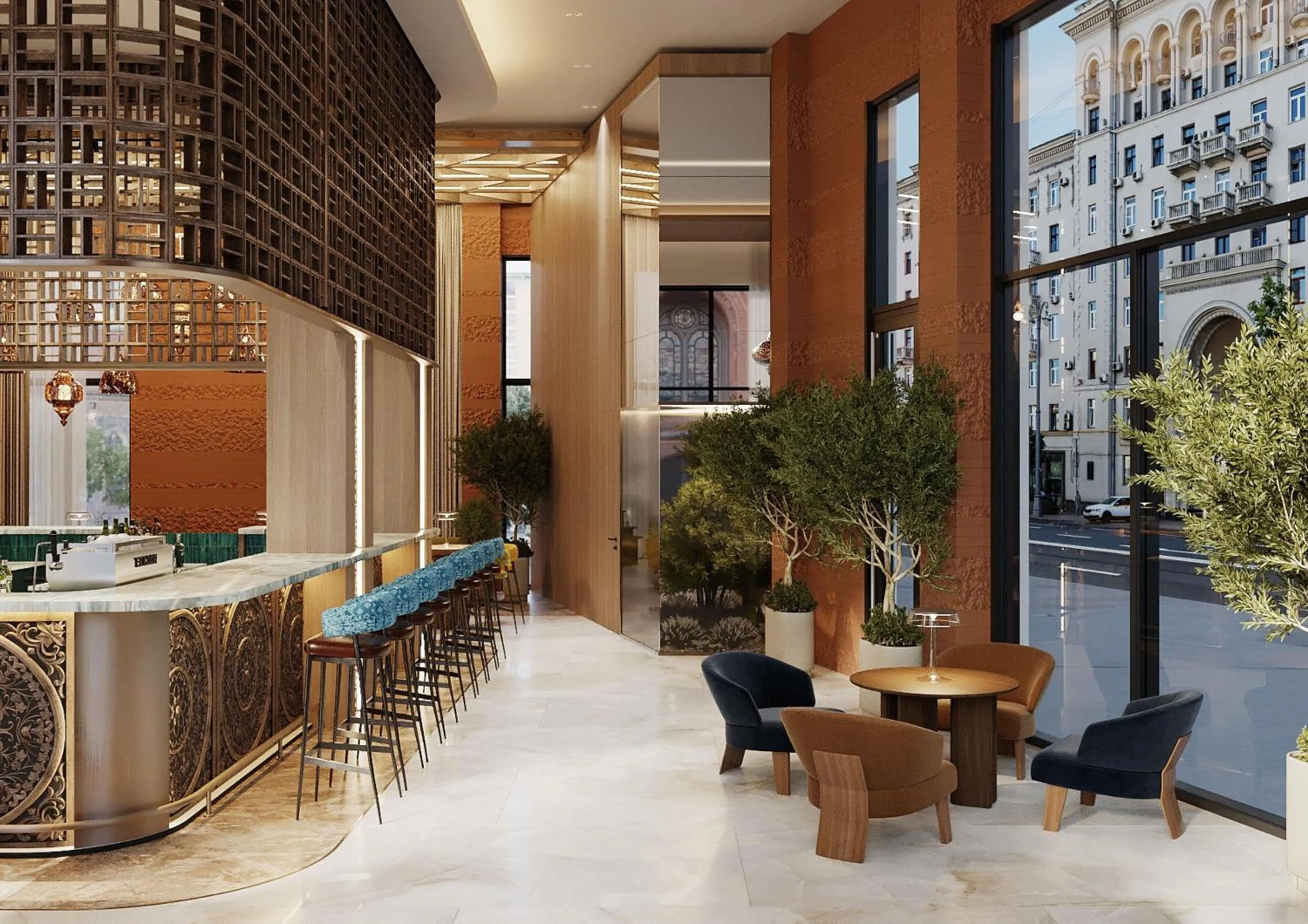 Lounge or bar in Doubletree By Hilton Tashkent