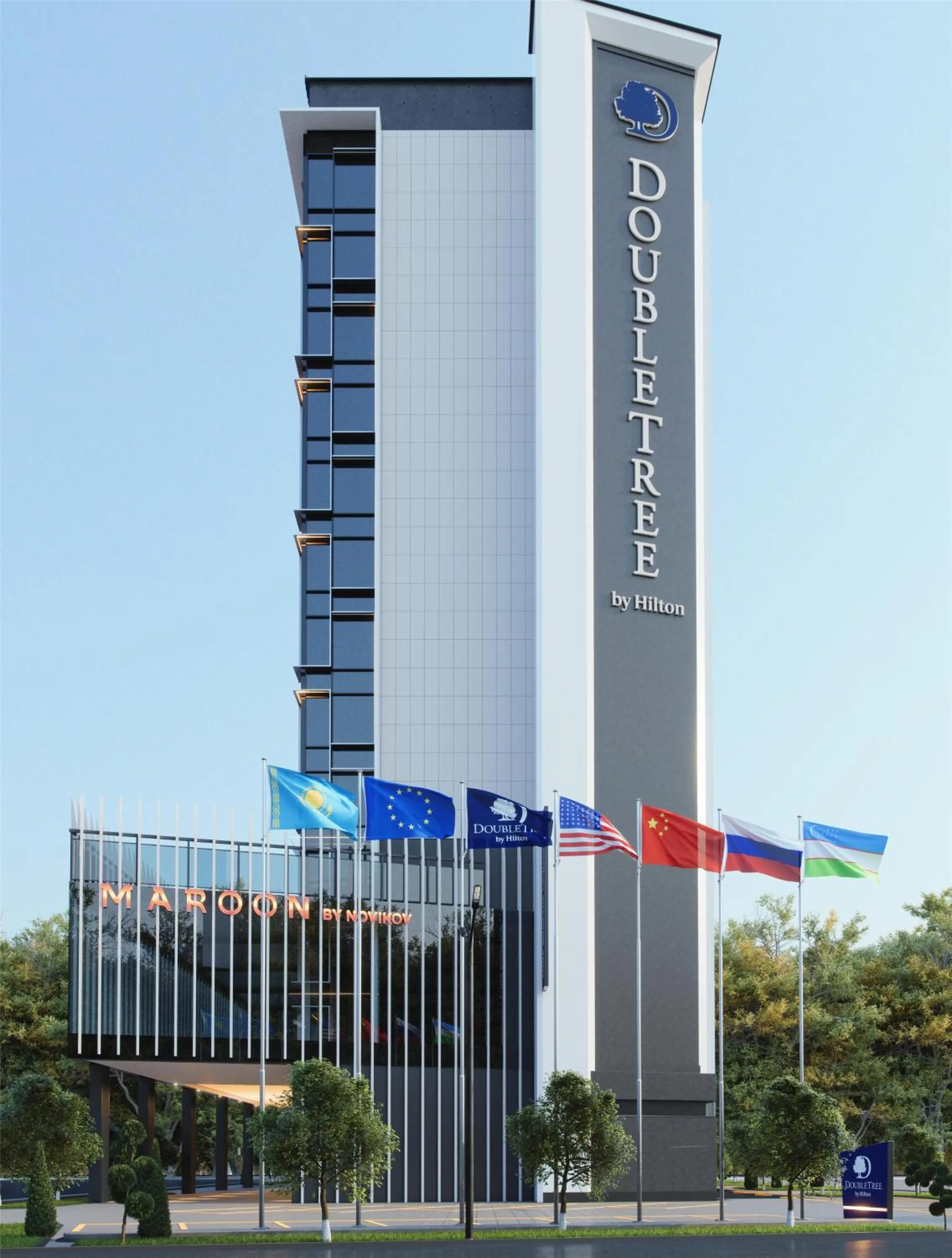 Property building in Doubletree By Hilton Tashkent