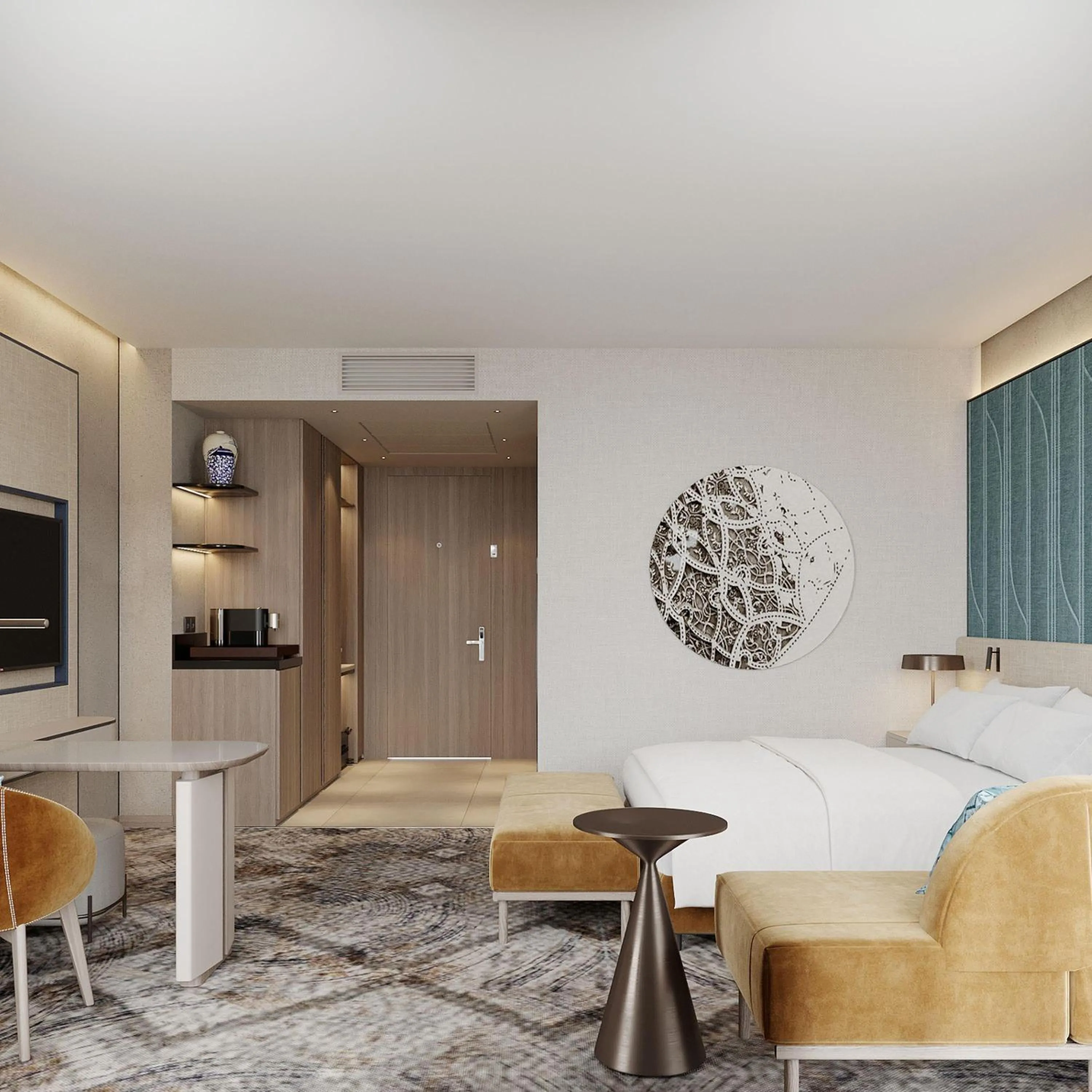 Bed in Doubletree By Hilton Tashkent