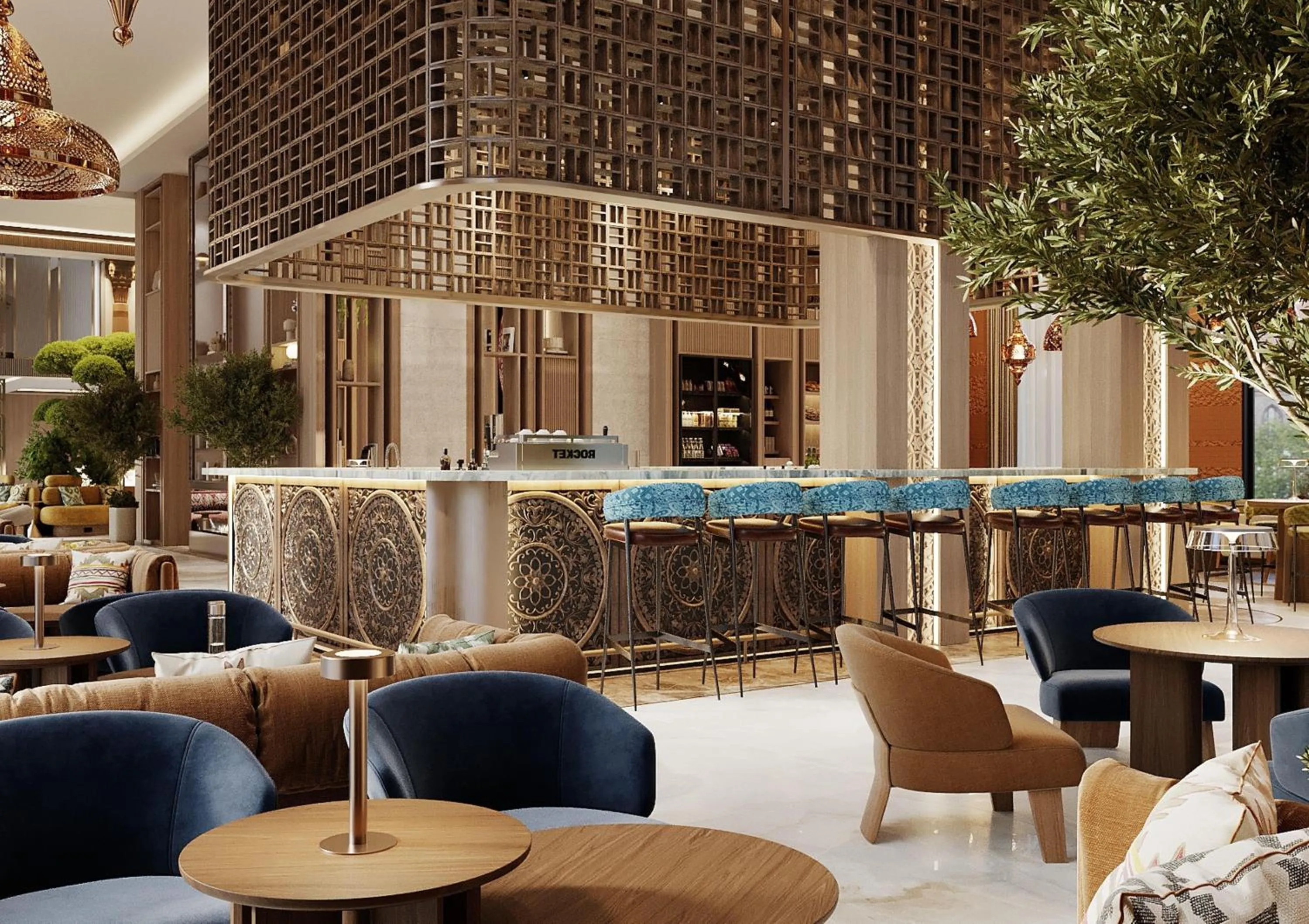 Lounge or bar in Doubletree By Hilton Tashkent