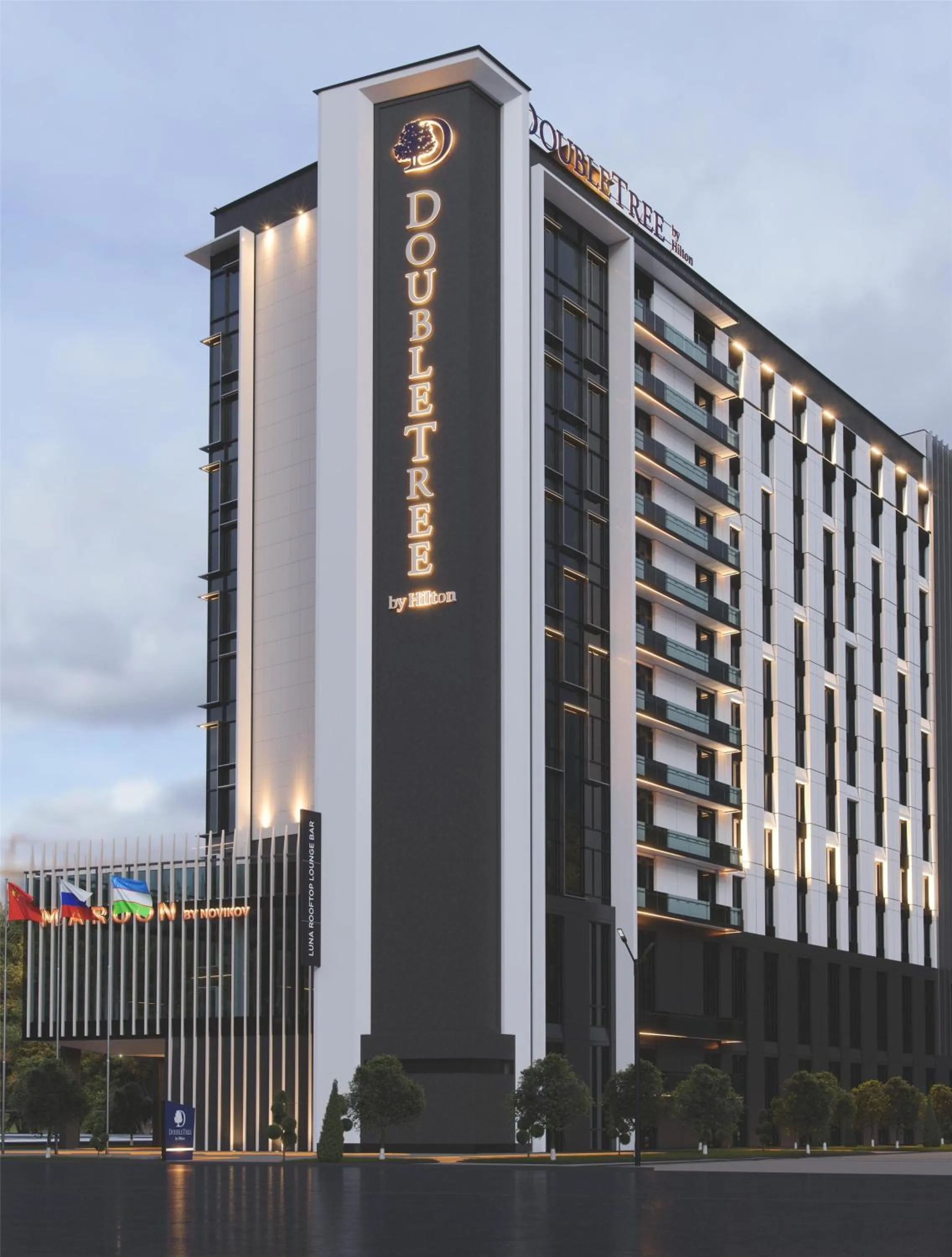 Property building in Doubletree By Hilton Tashkent