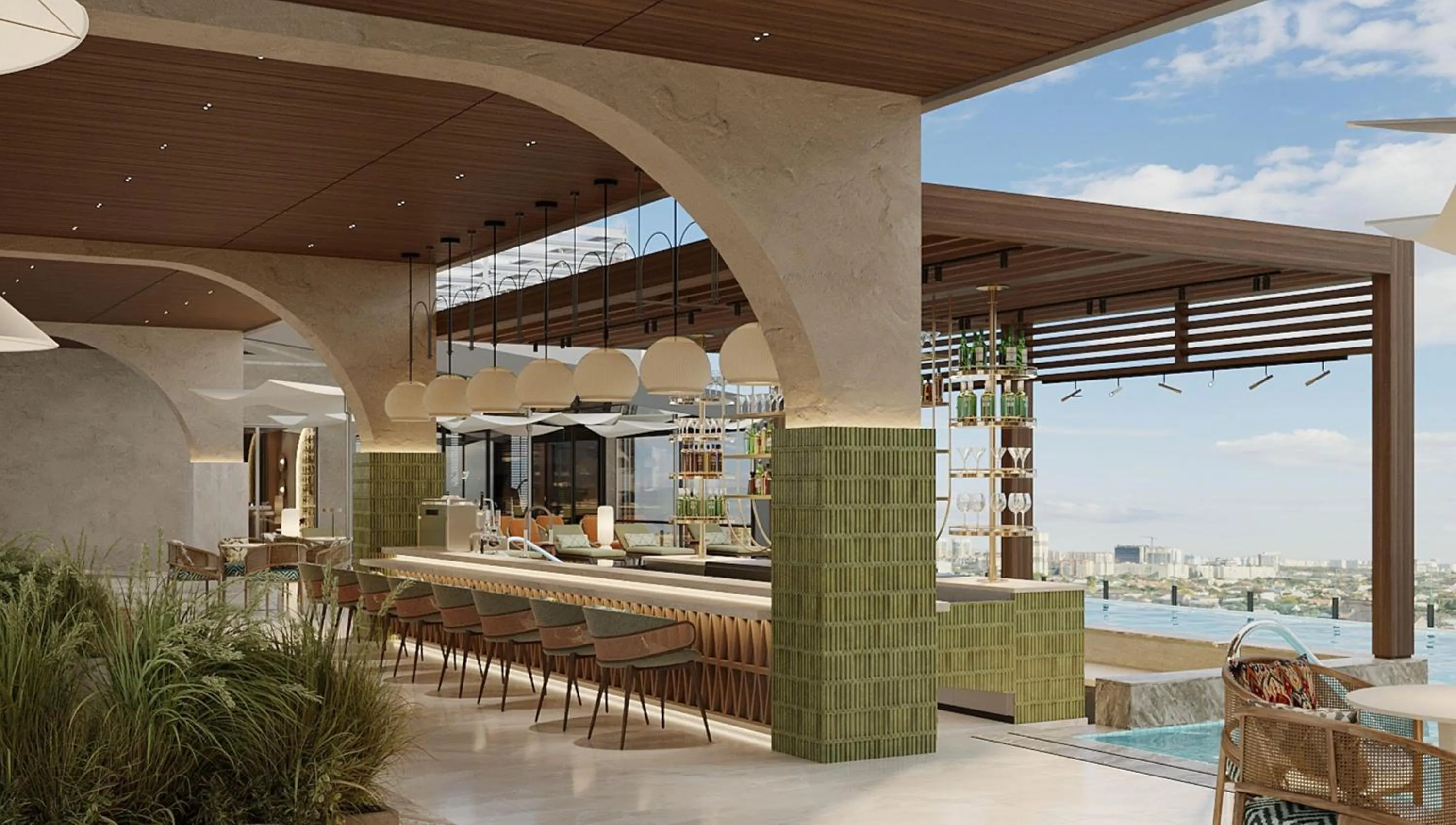 Lounge or bar in Doubletree By Hilton Tashkent