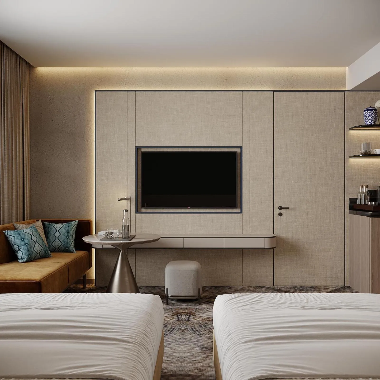 Bedroom, Bed in Doubletree By Hilton Tashkent