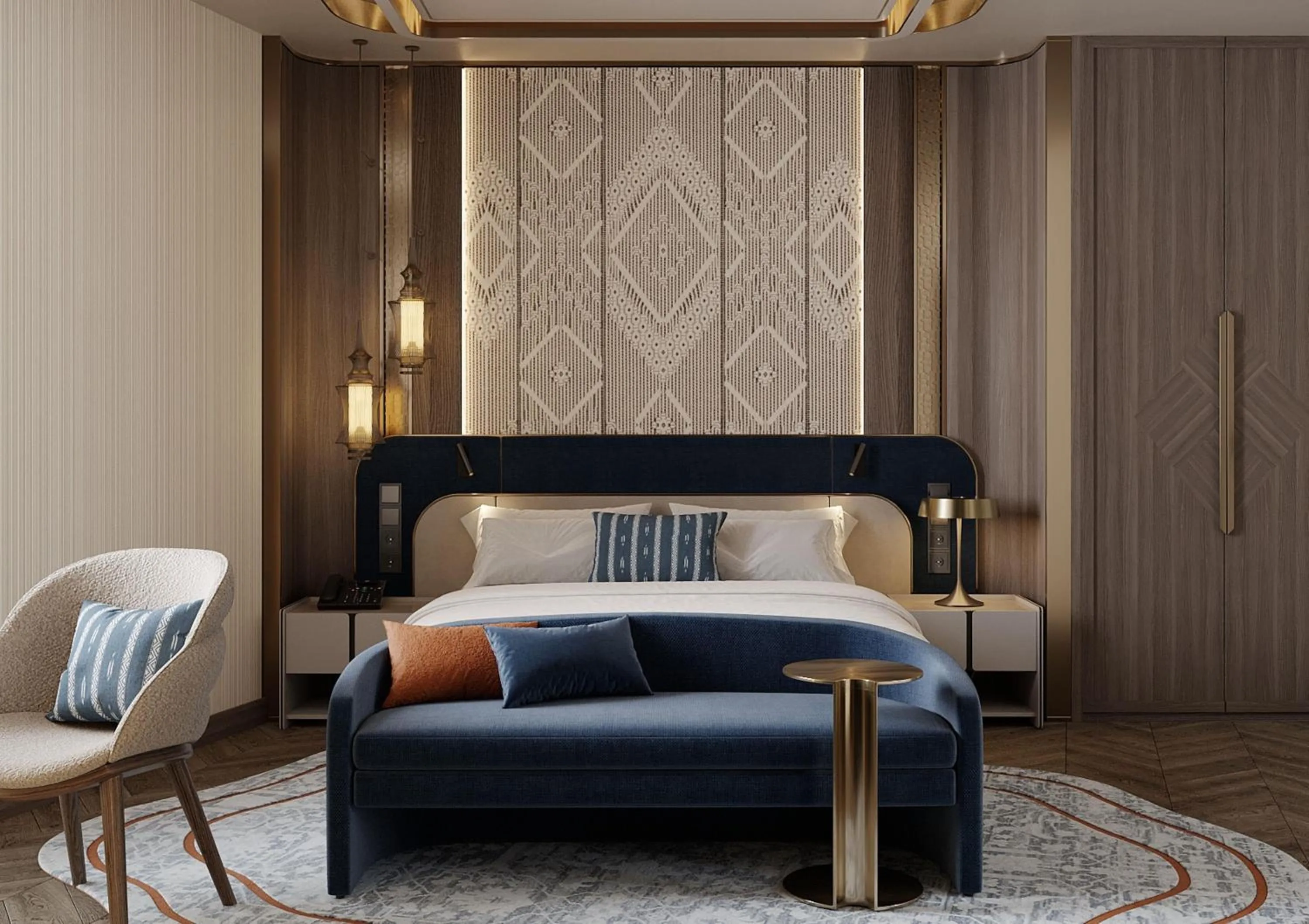 Bed in Doubletree By Hilton Tashkent