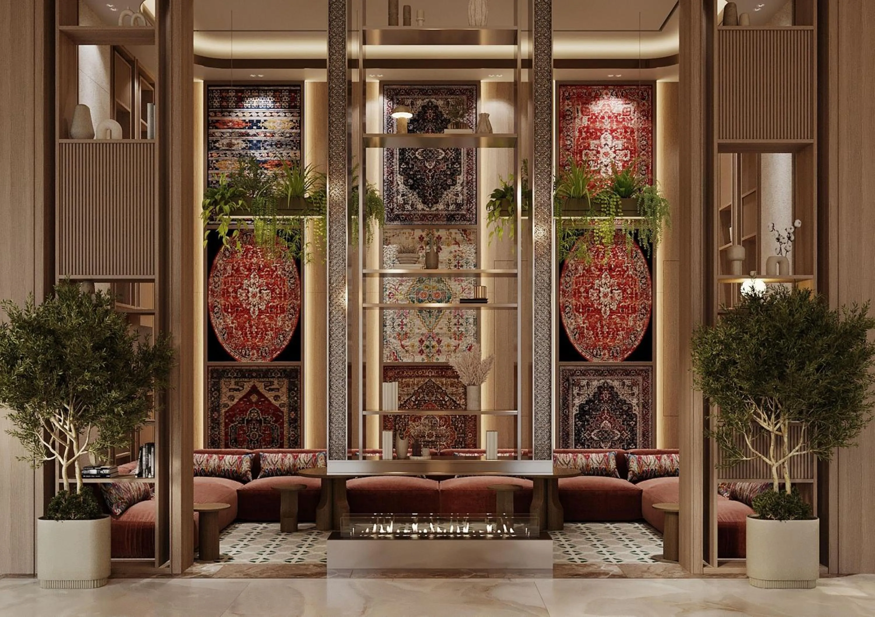 Lobby or reception in Doubletree By Hilton Tashkent