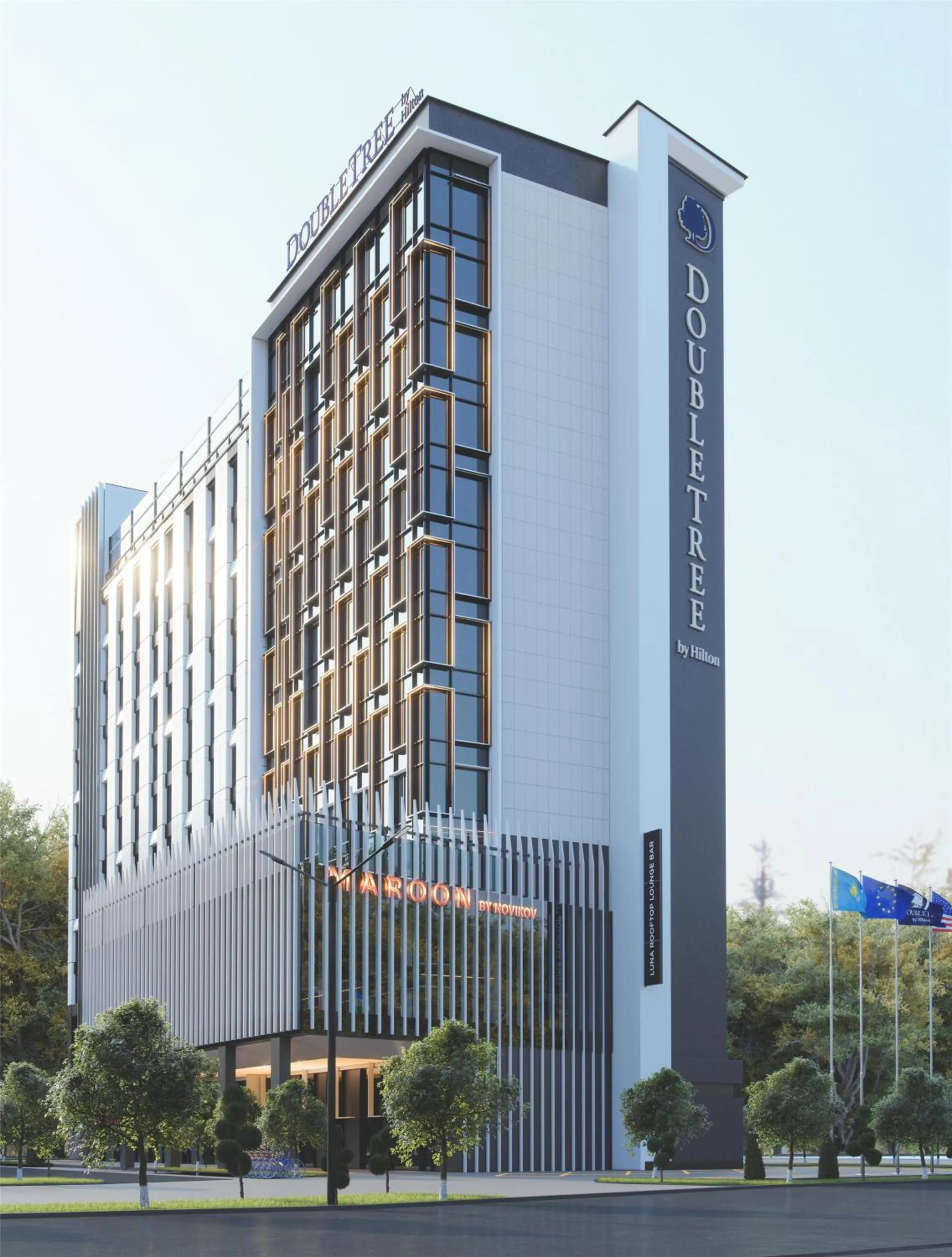 Property building in Doubletree By Hilton Tashkent