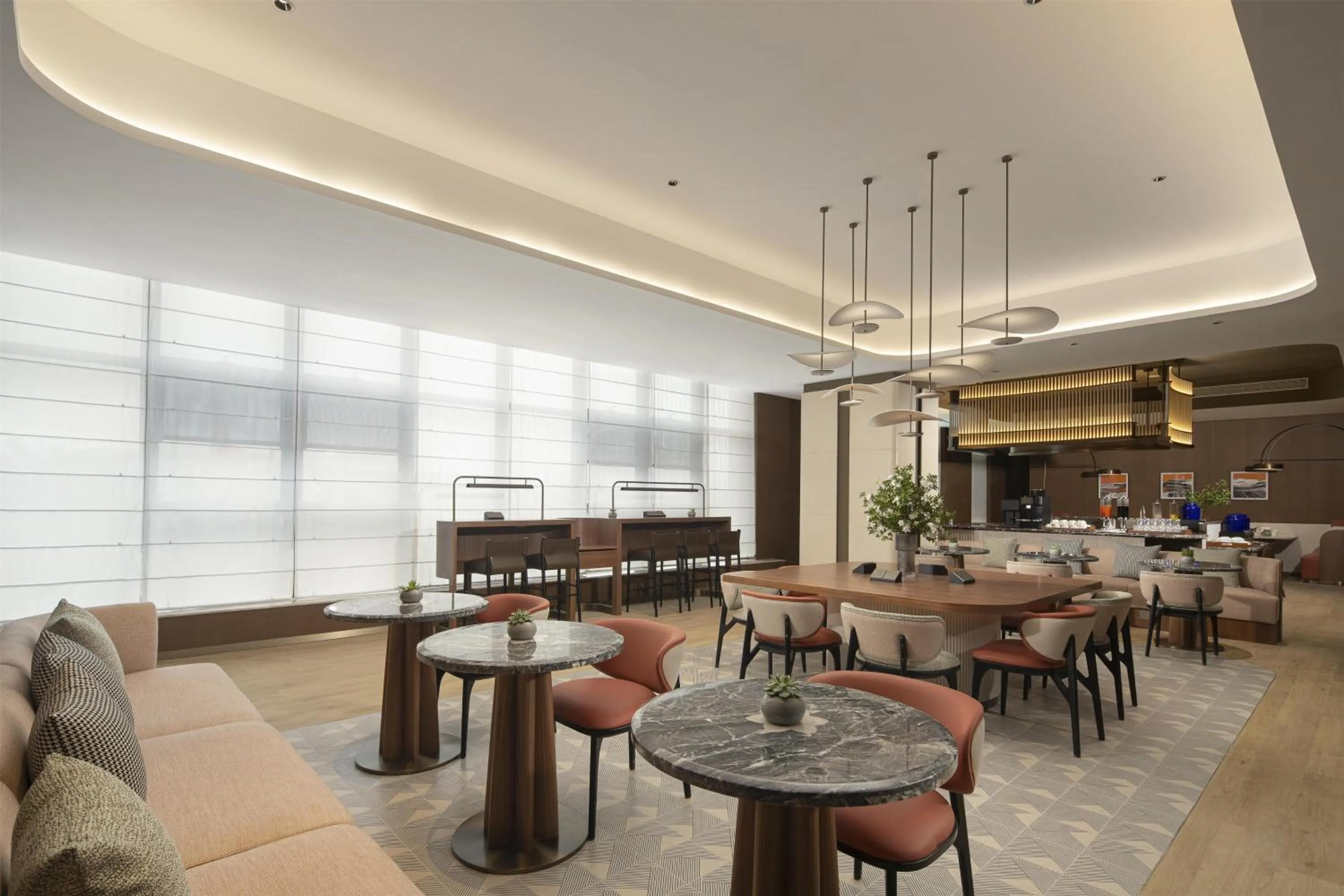 Restaurant/places to eat in Hilton Garden Inn Zhongwei Shapotou