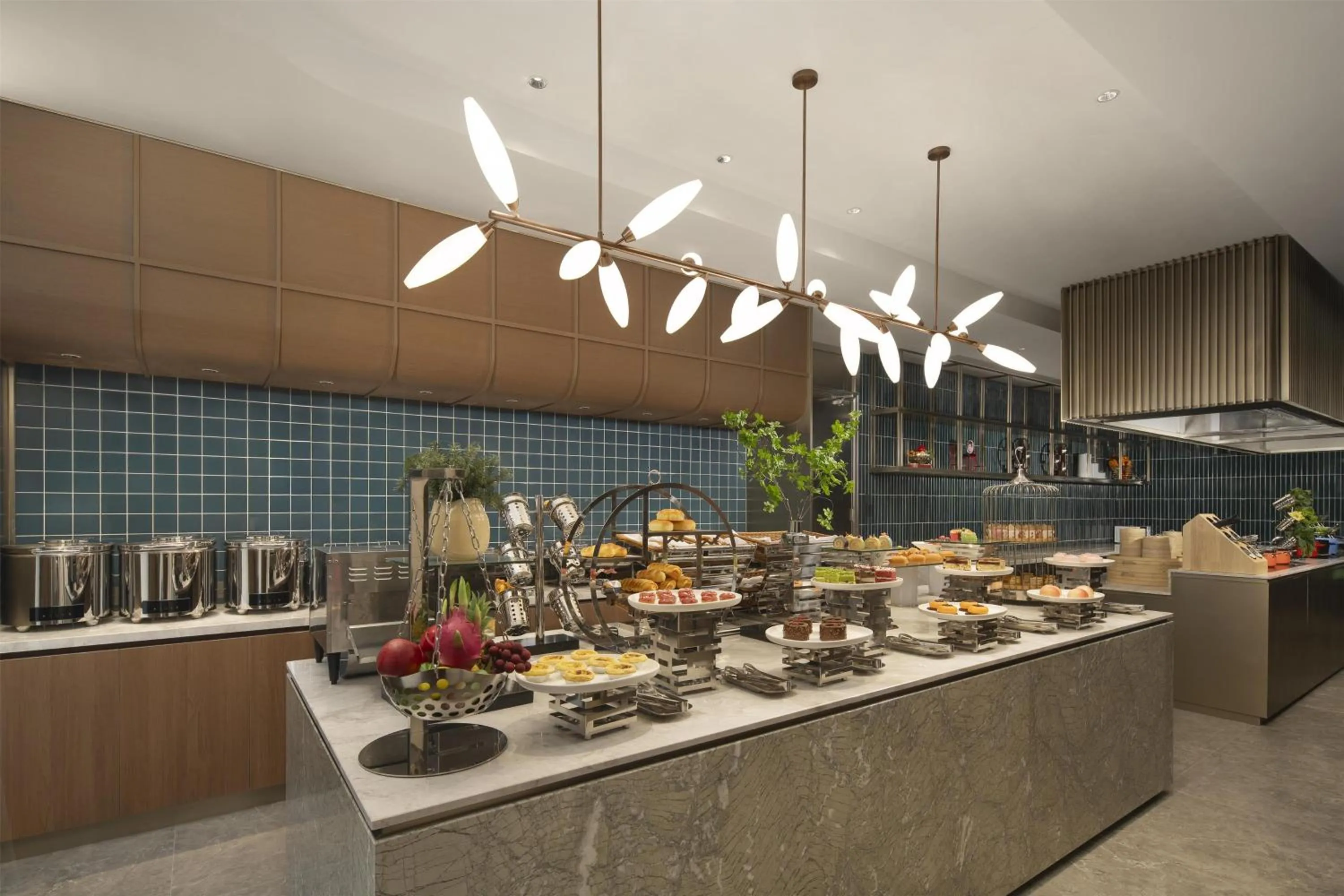 Restaurant/places to eat in Hilton Garden Inn Zhongwei Shapotou