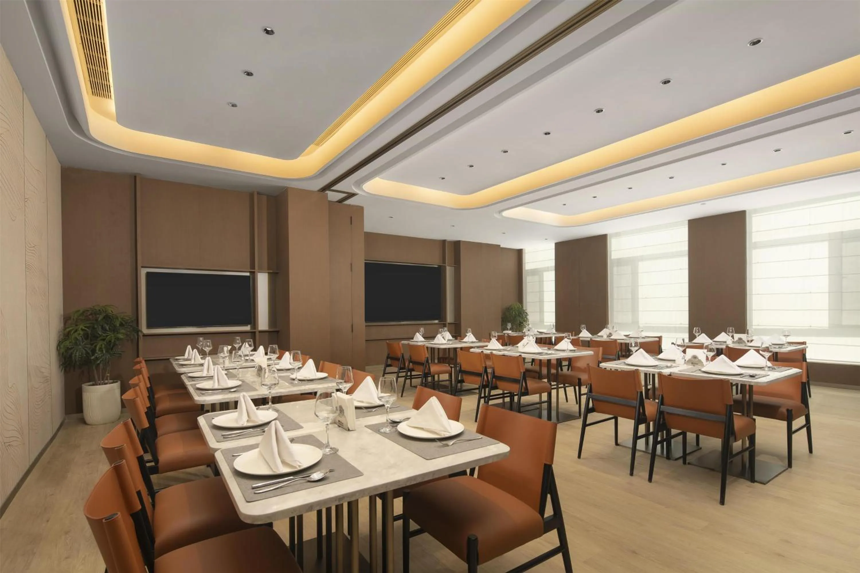 Restaurant/places to eat in Hilton Garden Inn Zhongwei Shapotou