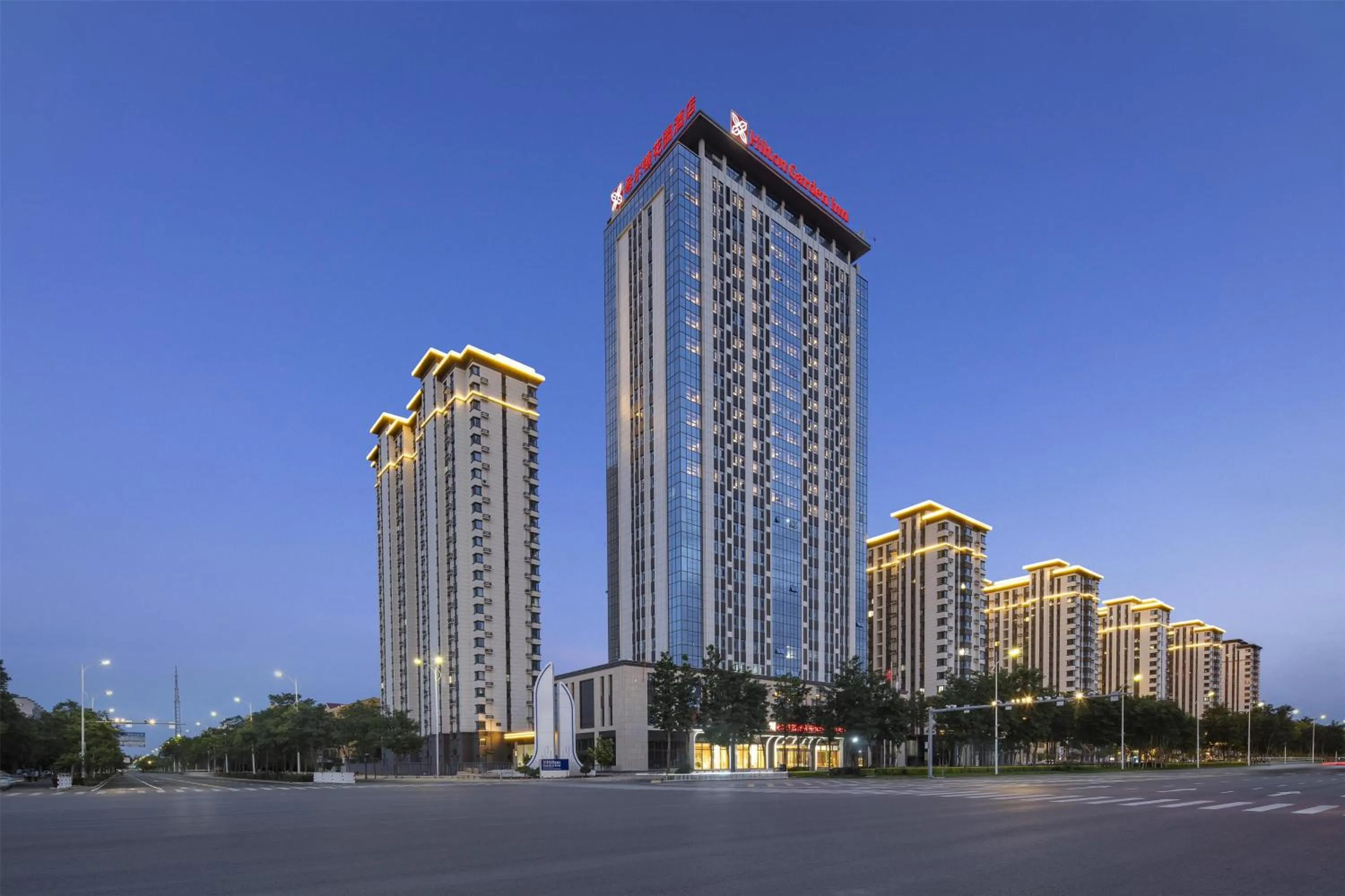 Property building in Hilton Garden Inn Zhongwei Shapotou
