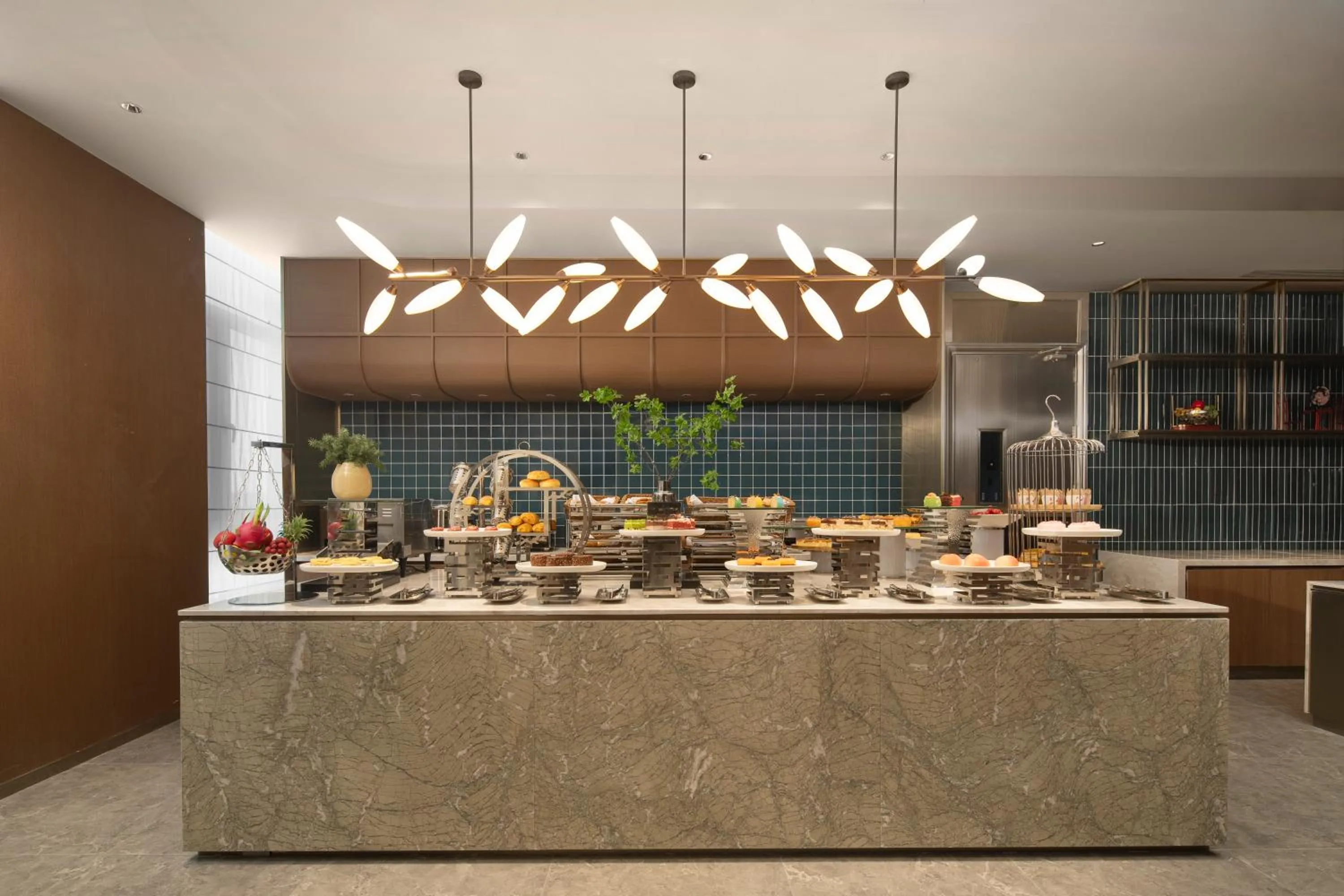 Breakfast in Hilton Garden Inn Zhongwei Shapotou