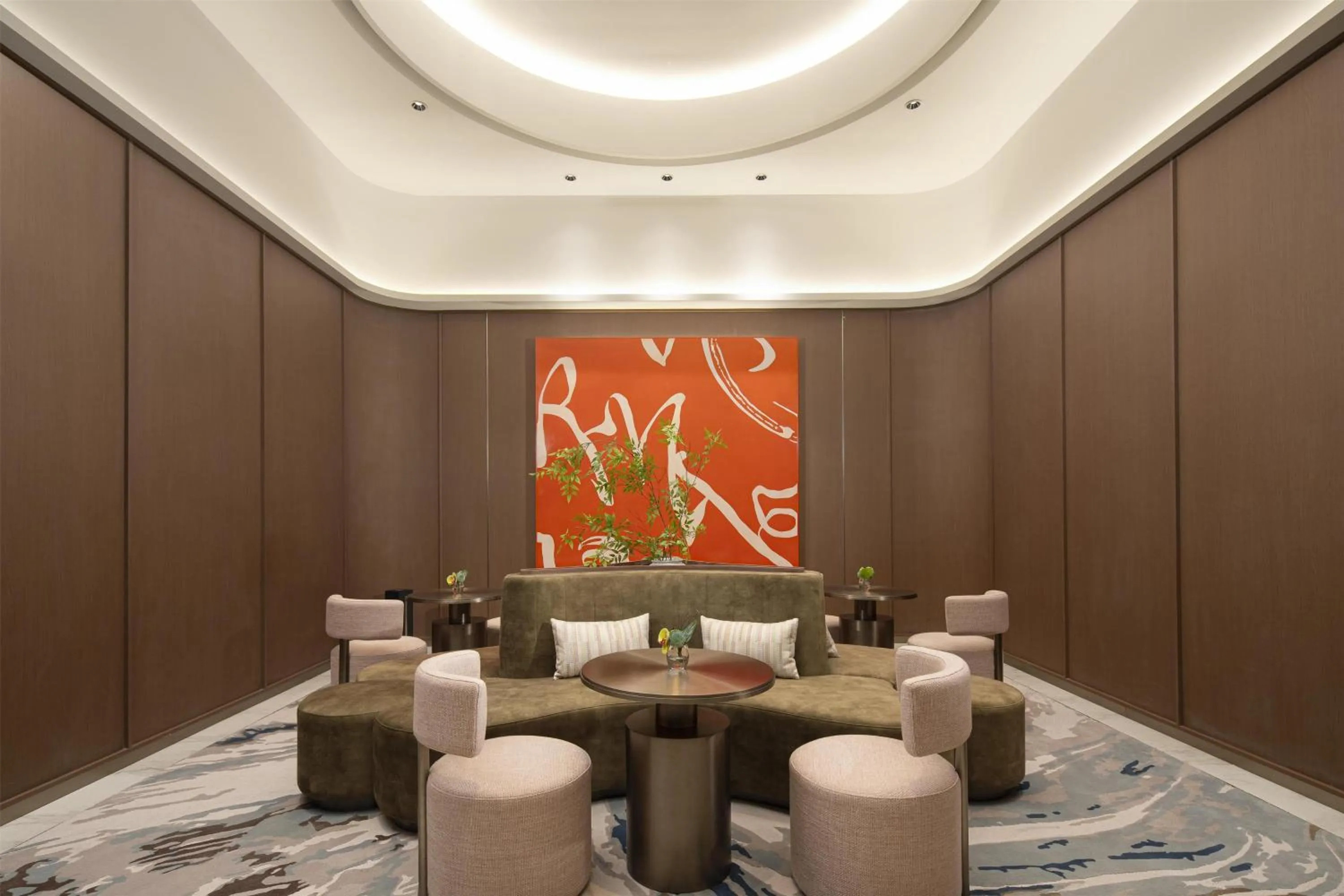 Lobby or reception in Hilton Garden Inn Zhongwei Shapotou