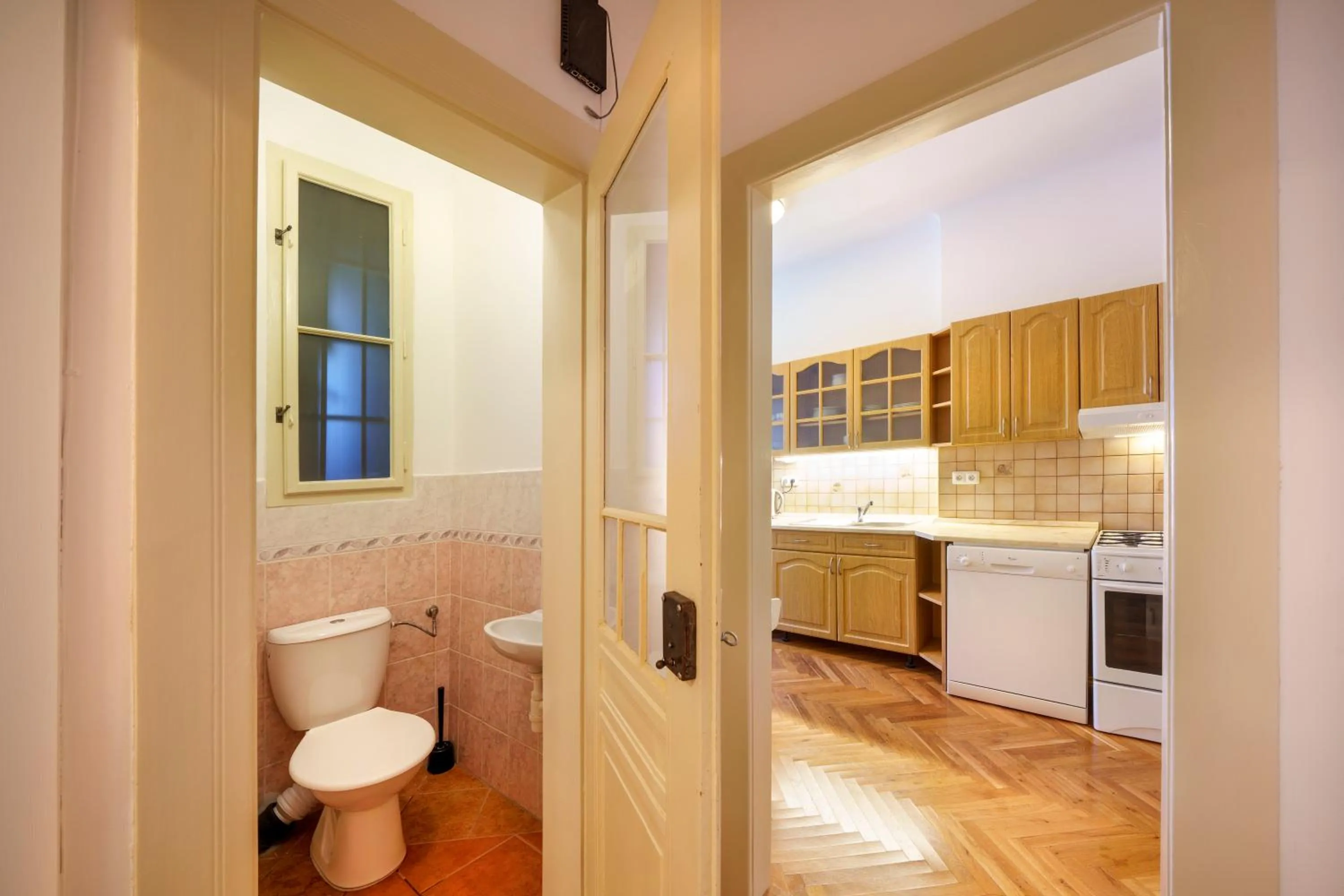 Toilet in Old Town - Templova Apartments