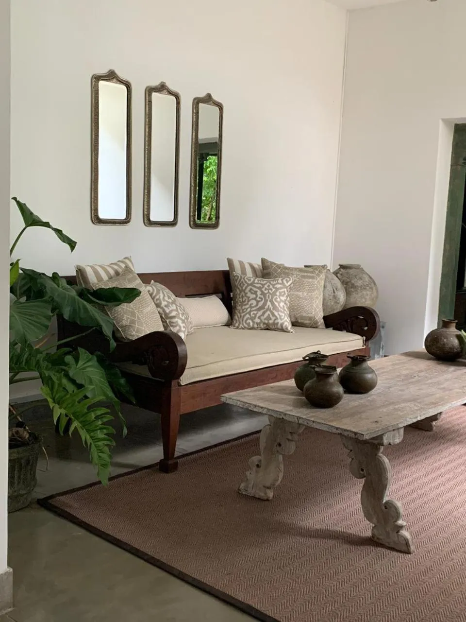 Seating area in The Postcard Galle