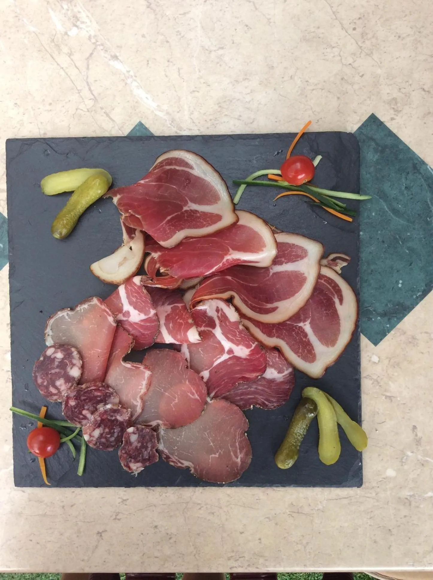 Food close-up in Hôtel Familial L'Ostréi