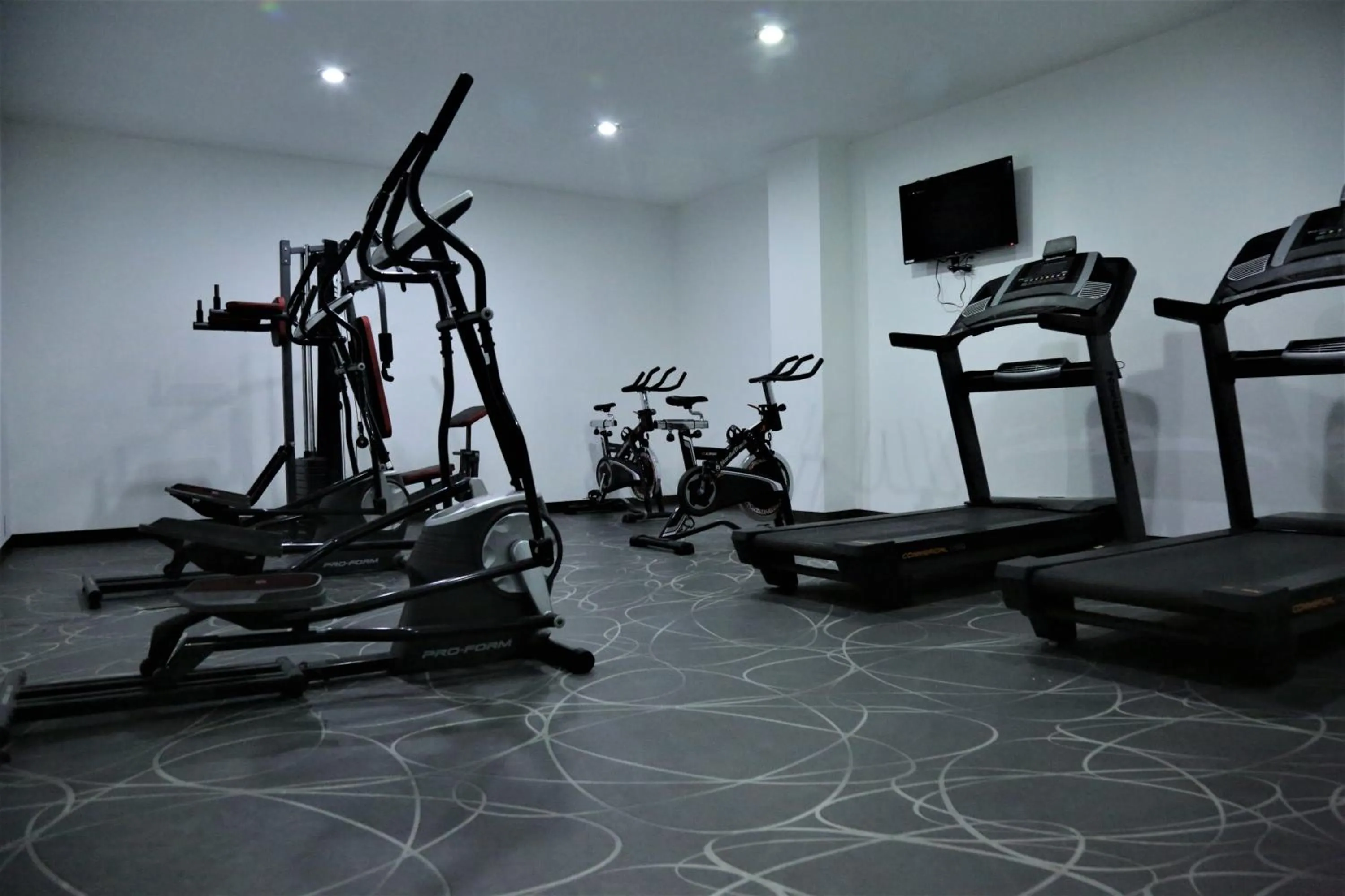 Fitness centre/facilities in Sleep Inn Tuxtla