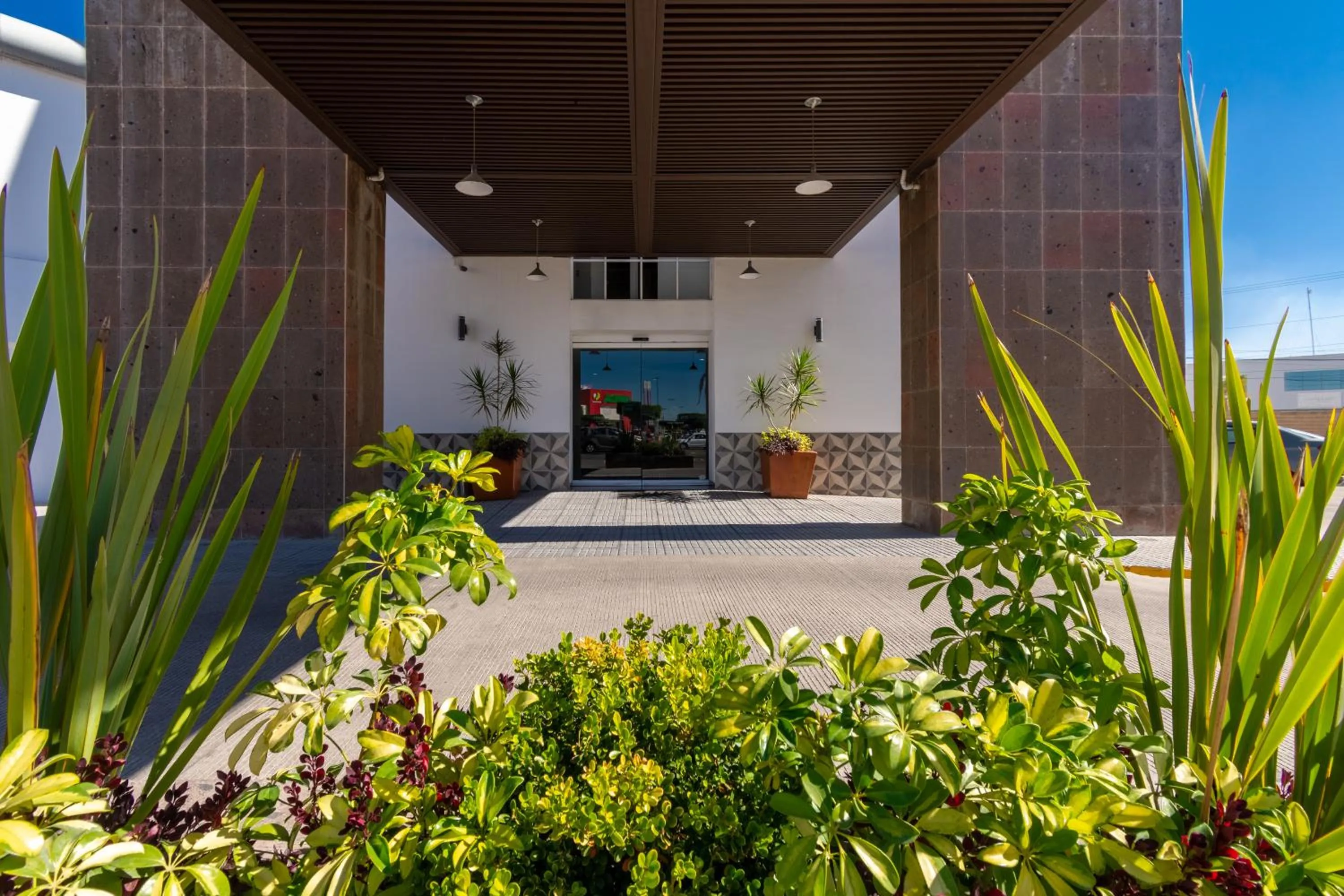 Facade/entrance in Hotel México Inn Express