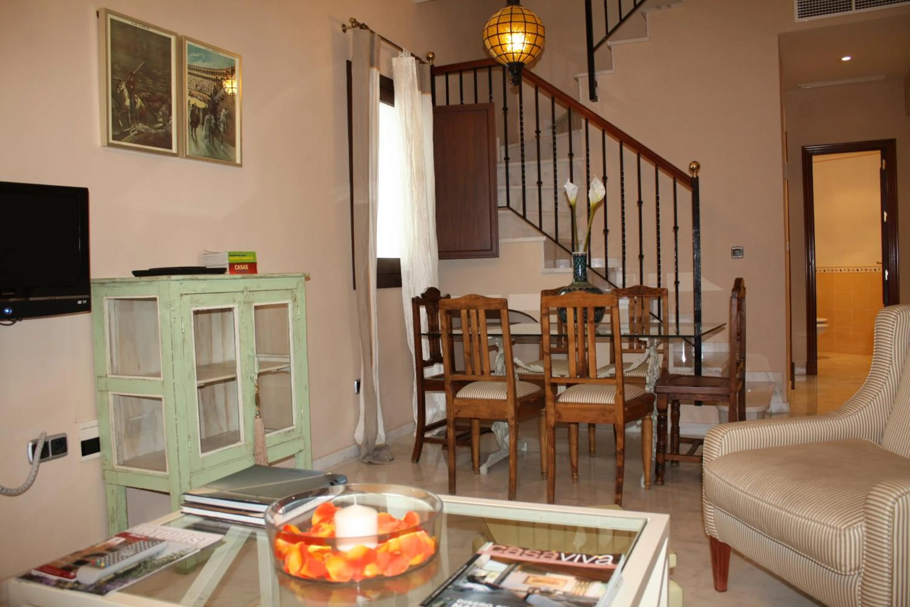 Living room in Singular Corral de San José