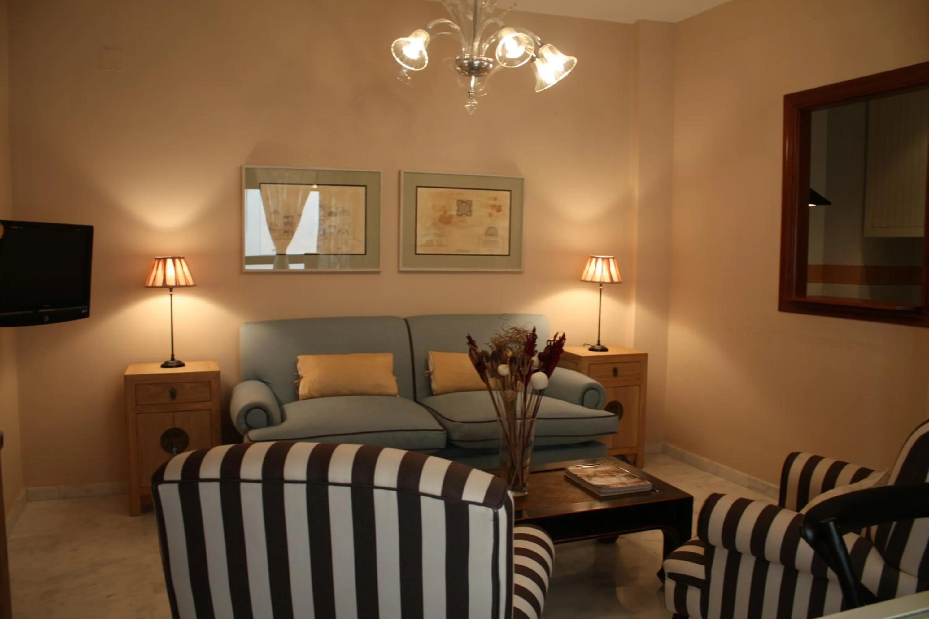 Living room in Singular Corral de San José