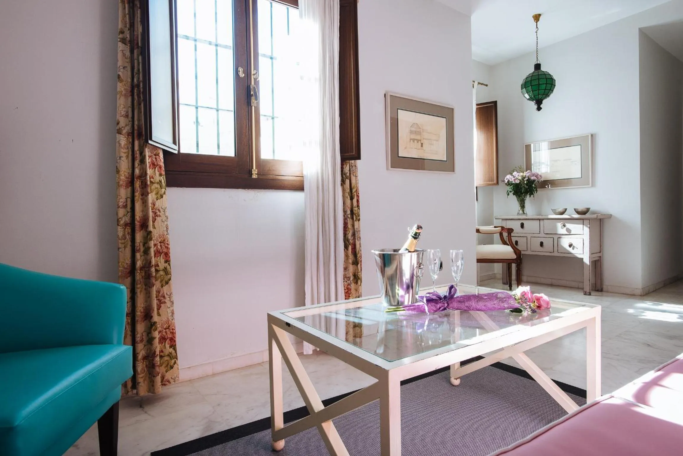 Living room in Singular Corral de San José