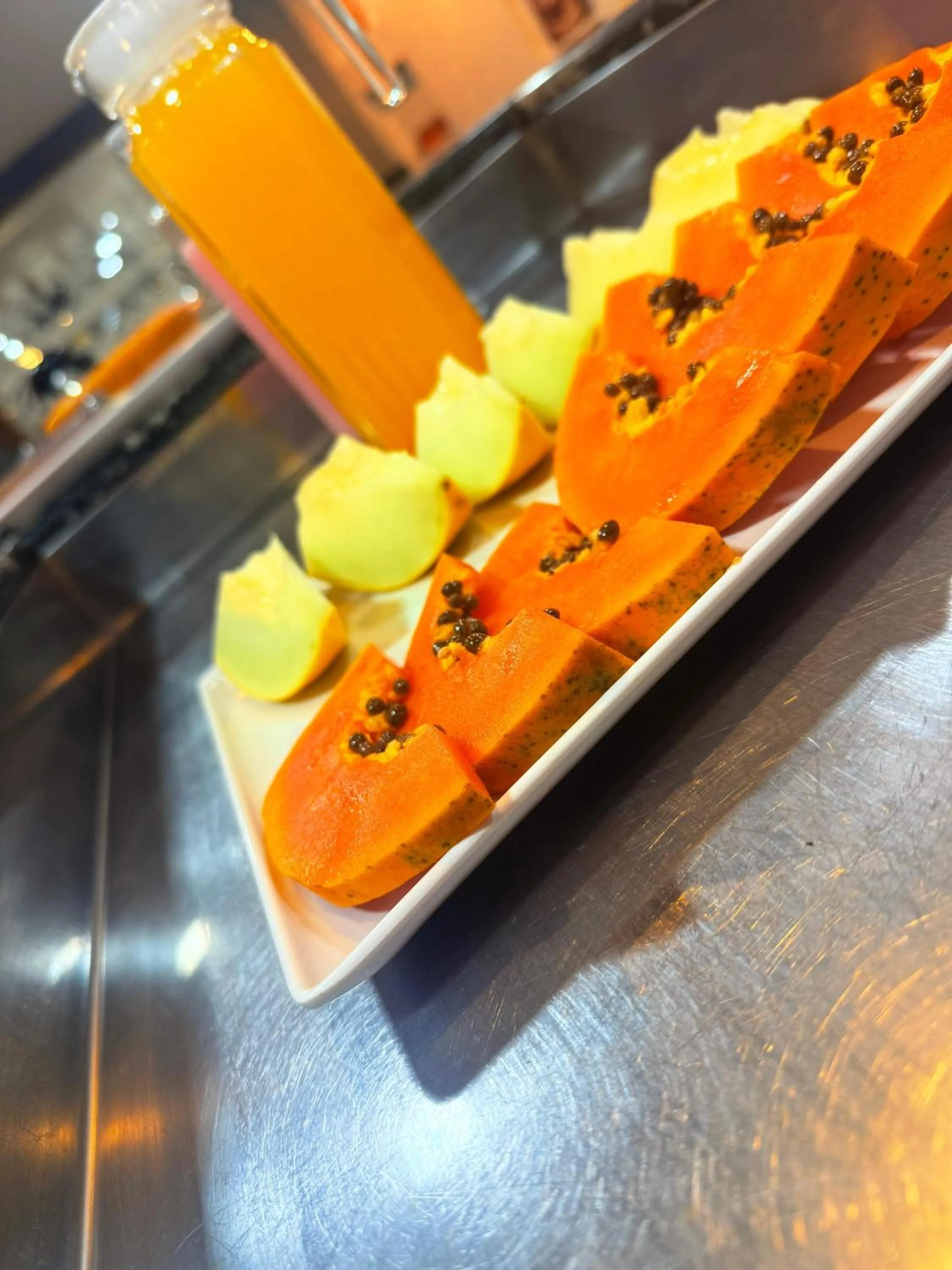 Food and drinks in Itaipu Hotel