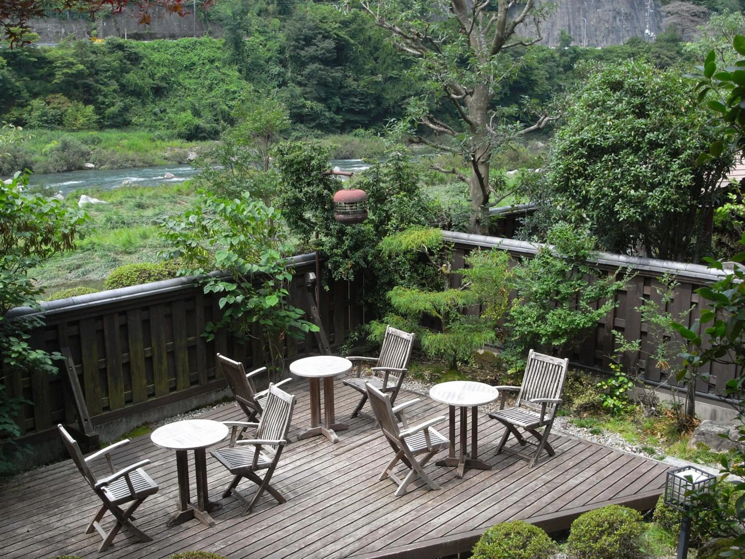 Patio in Kawakamiya Kasuitei