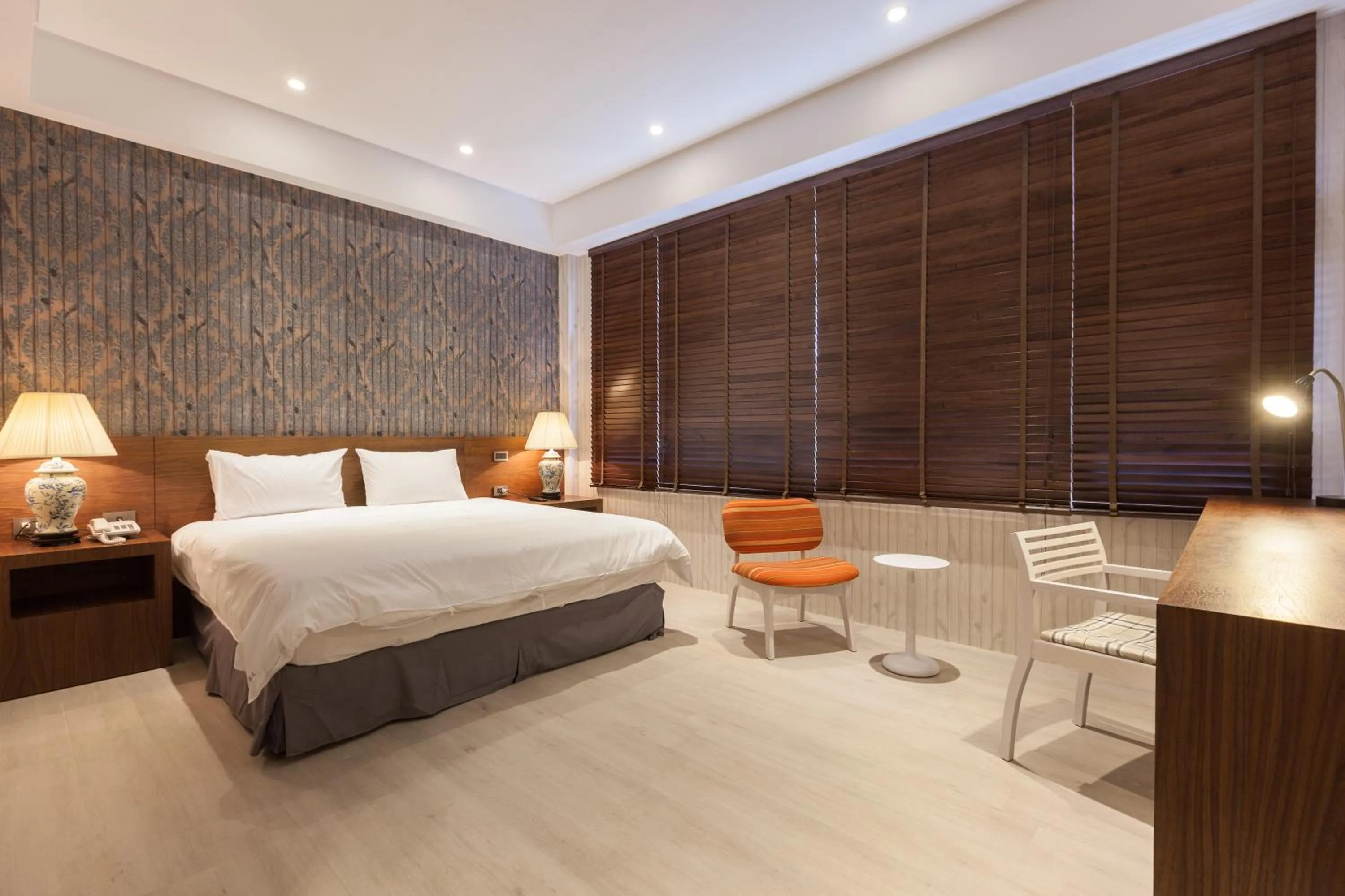 Bed in Lanven Art House