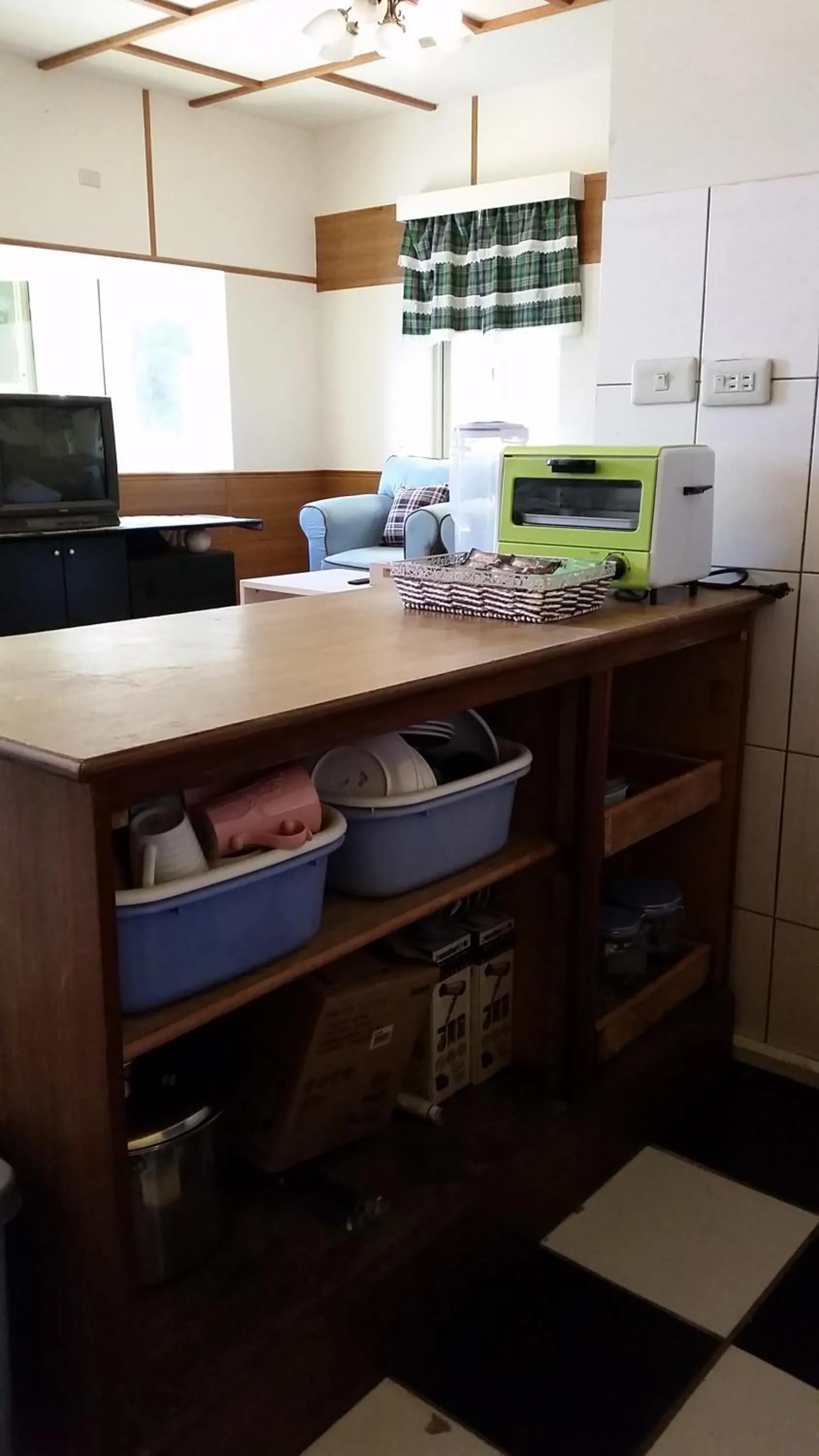 Kitchen or kitchenette in Qingjing Xiaozhu