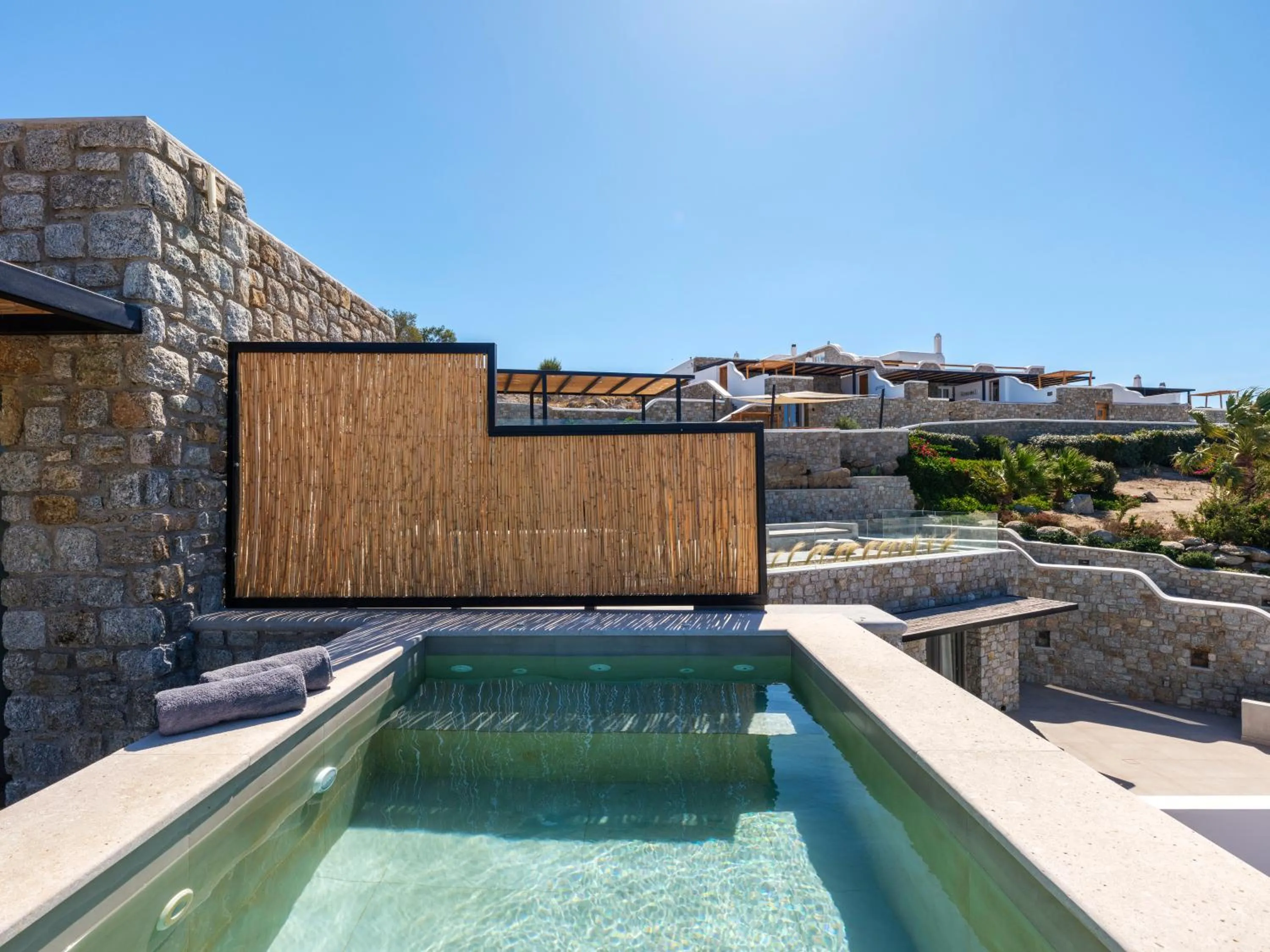 Swimming pool in Evi Suites & Villas