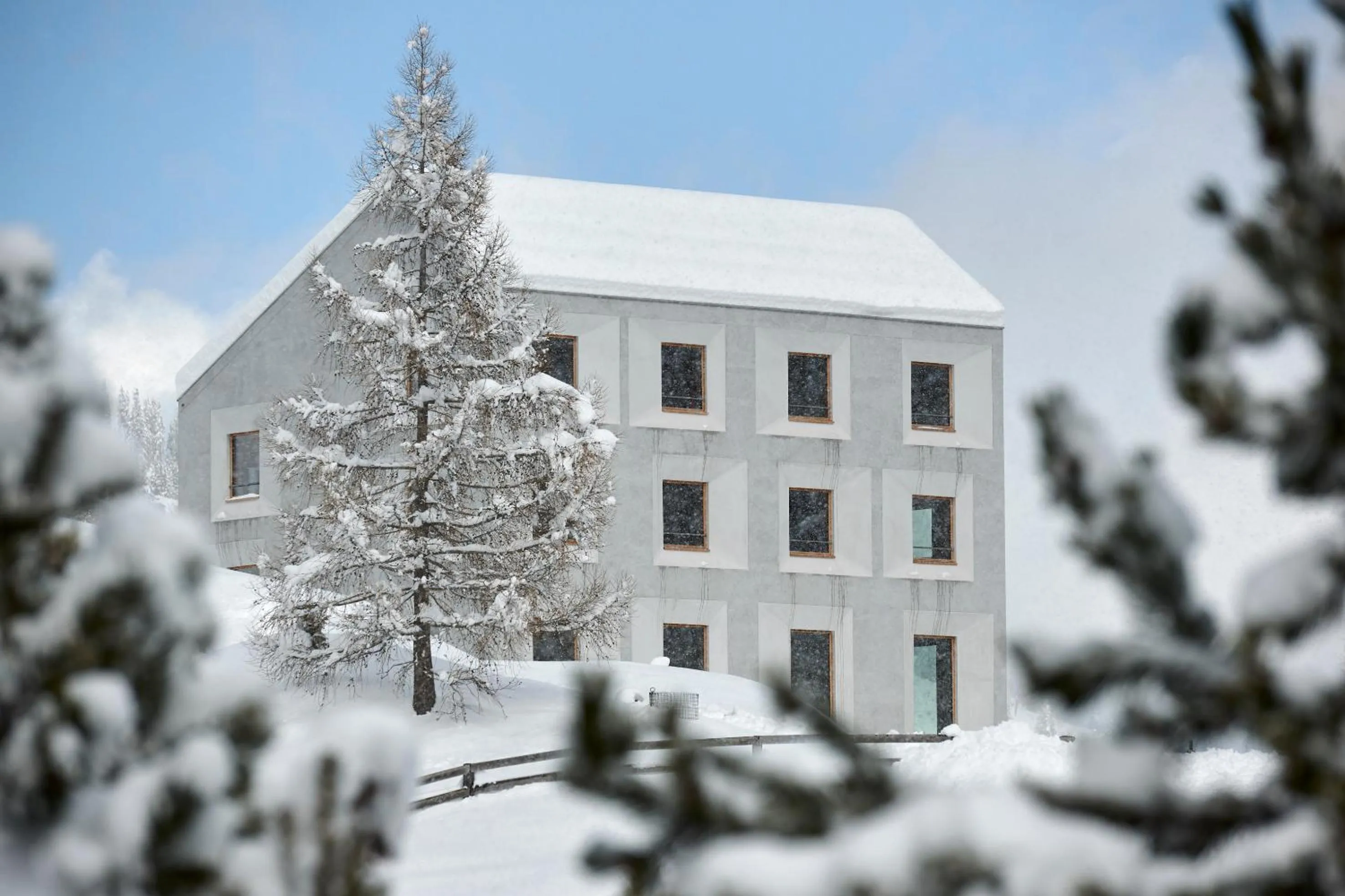 Facade/entrance in Pension Laresch
