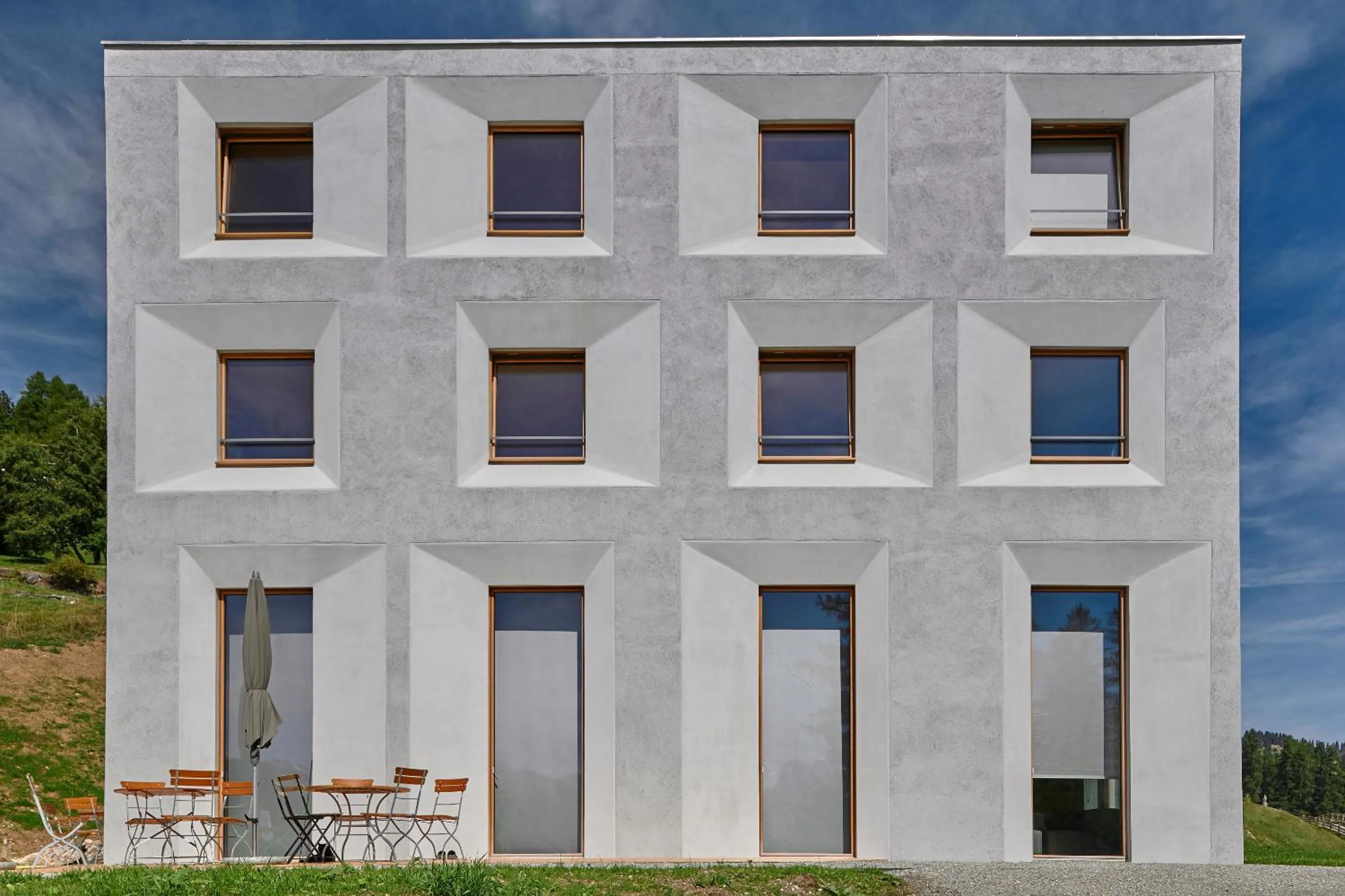Facade/entrance in Pension Laresch