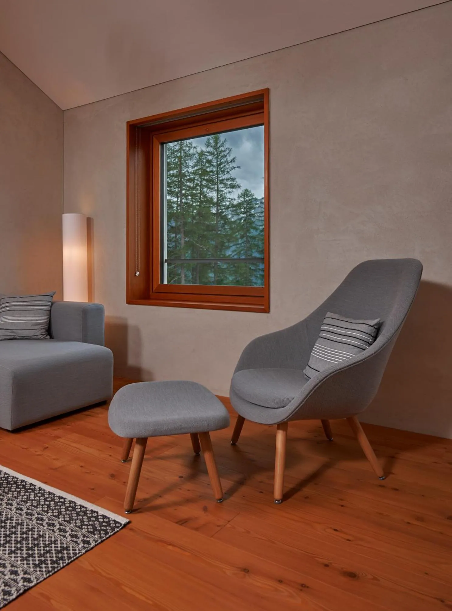 Living room in Pension Laresch