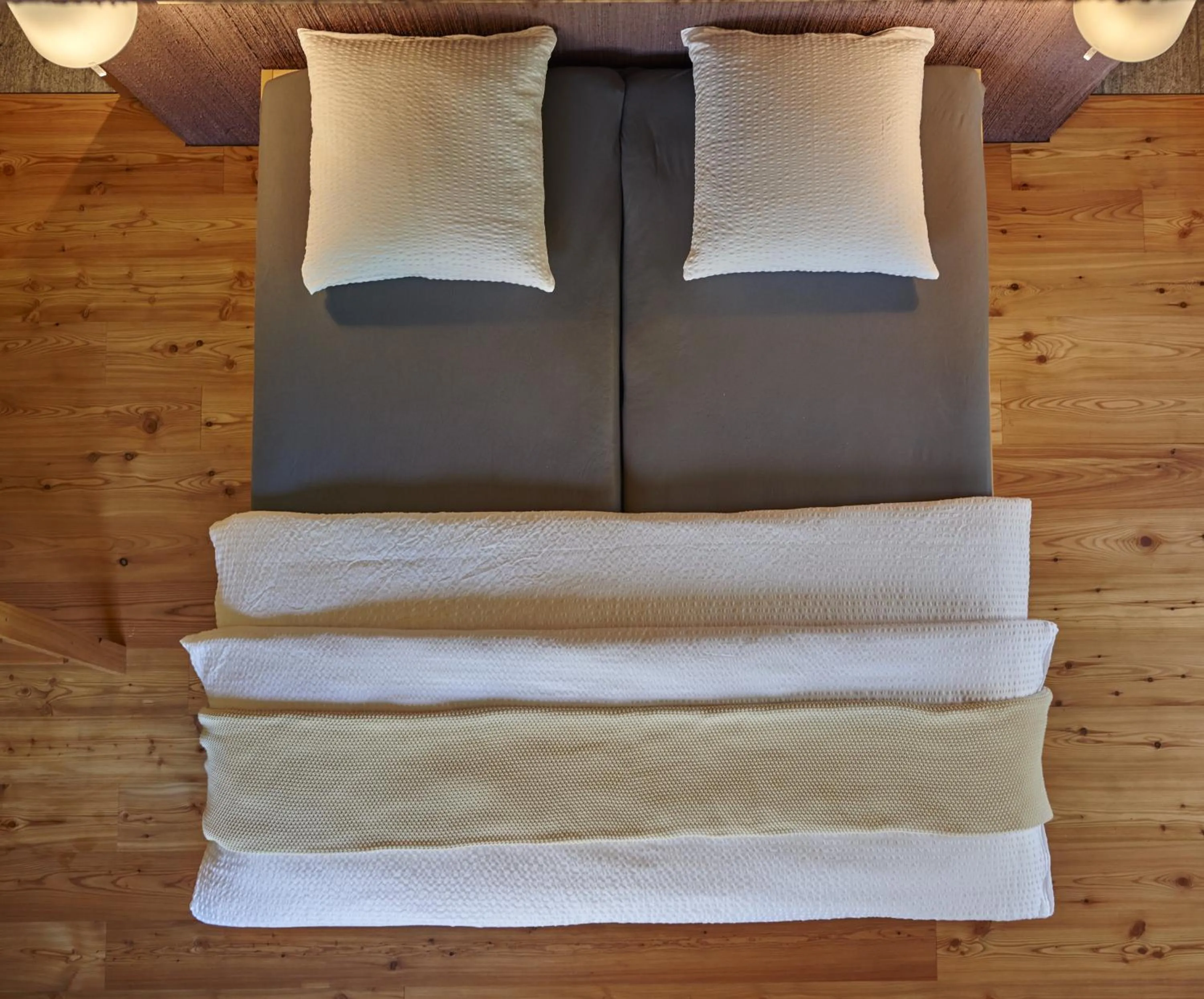 Bed in Pension Laresch