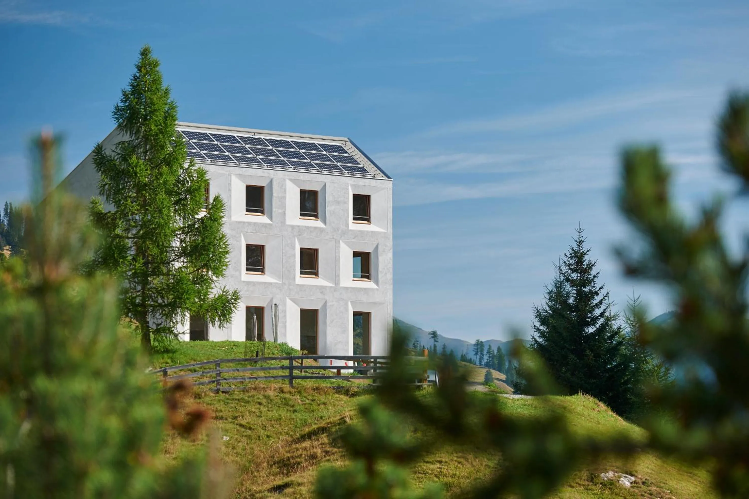Facade/entrance in Pension Laresch