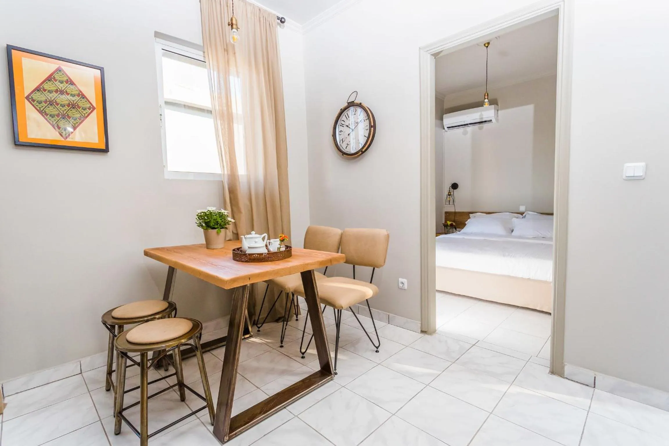 Day, Bed in Aris Athens Suites