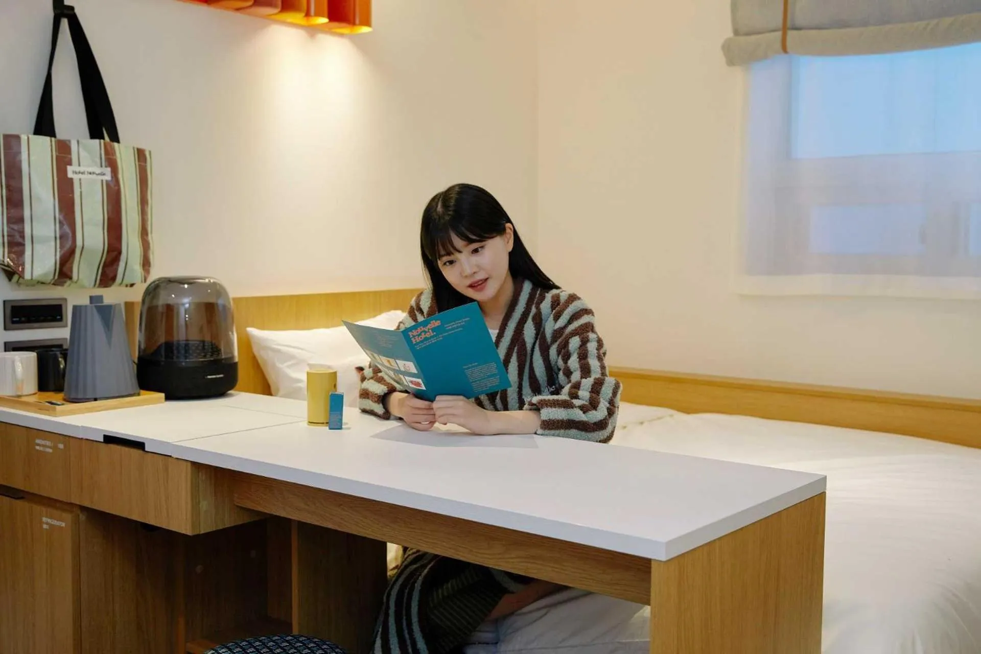 Bed in Nouvelle Hotel and Spa Jongno by Aank