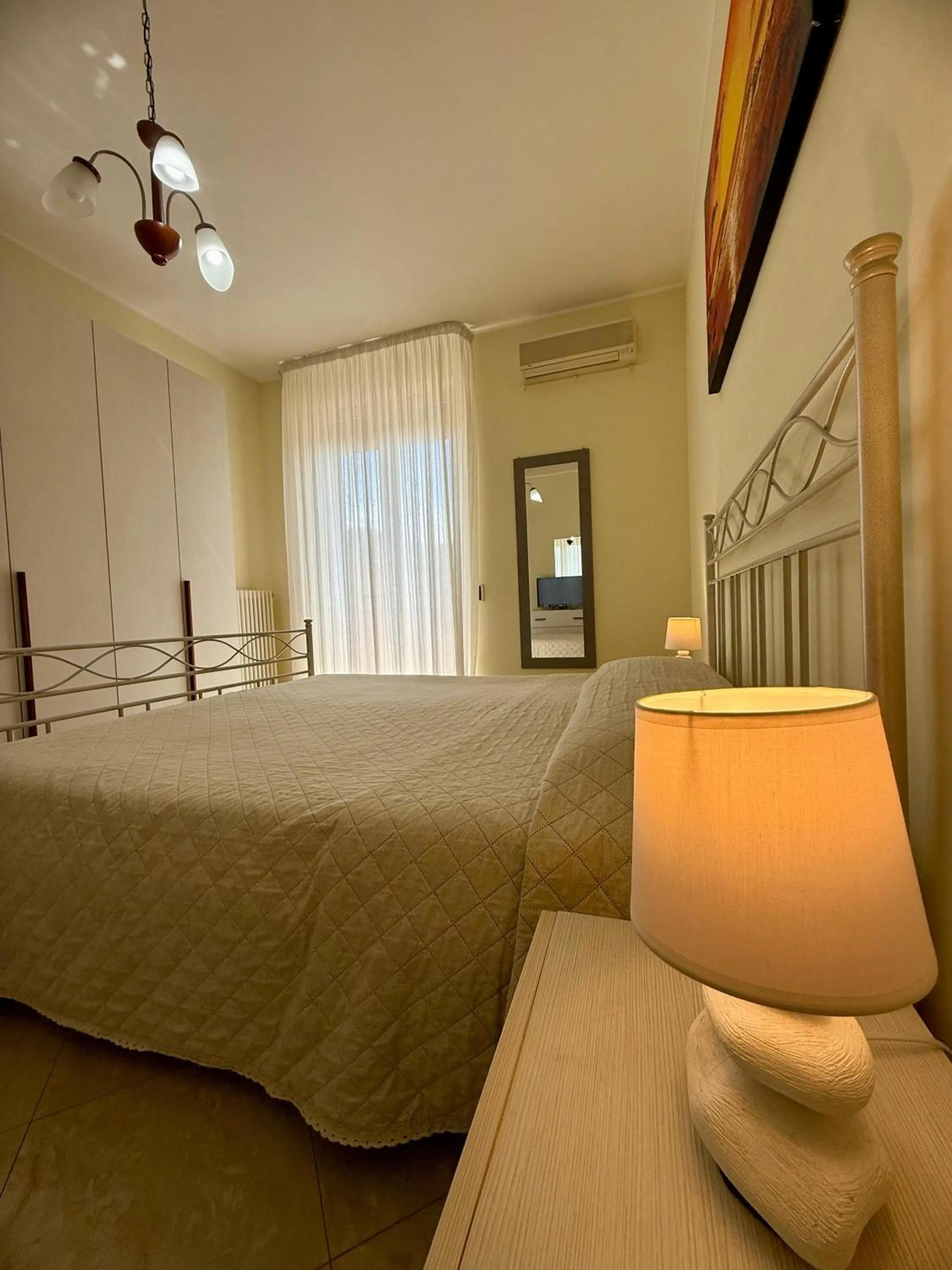 Bedroom, Bed in Cielo Stellato Apartments