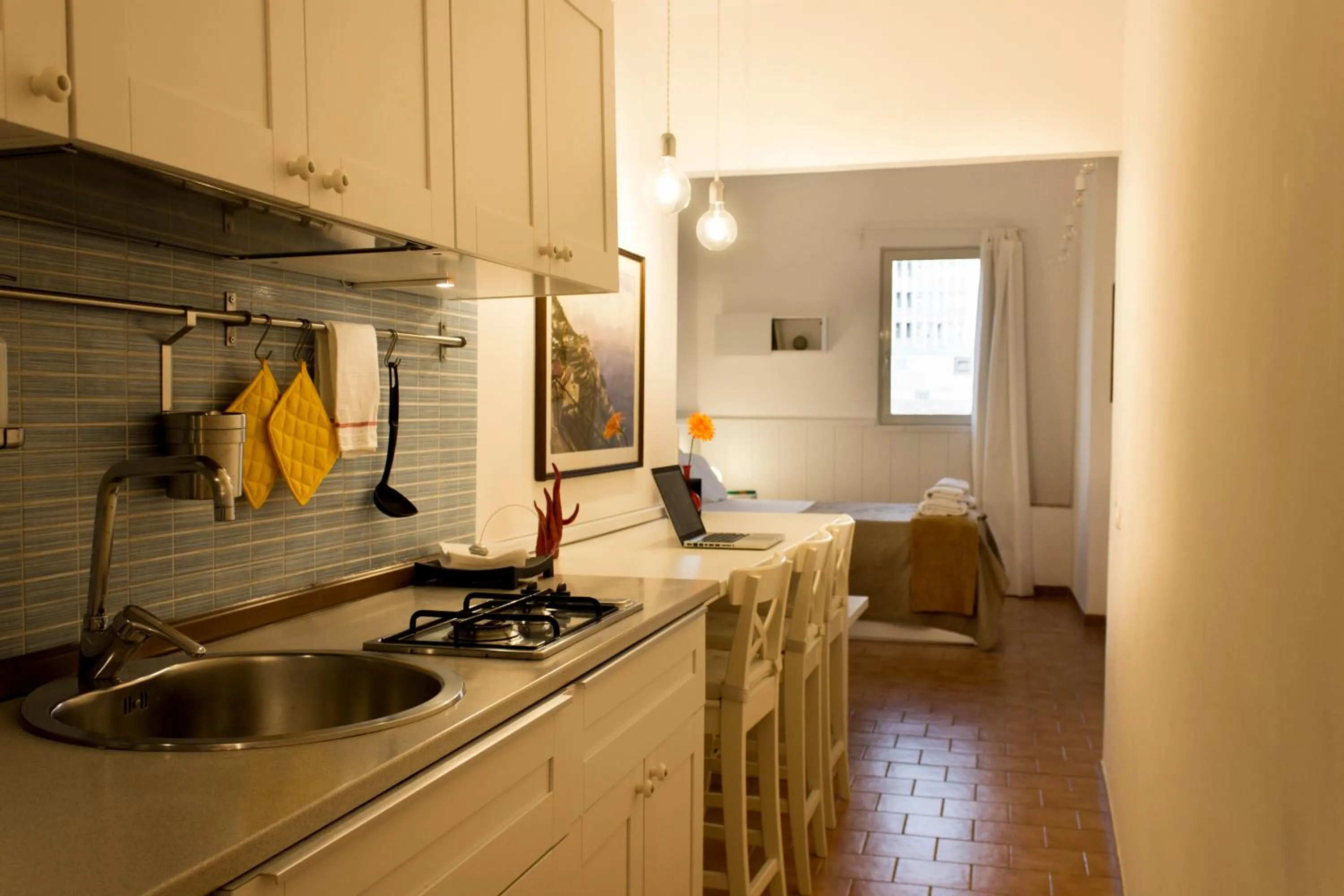 Kitchen or kitchenette in Sui Tetti di Napoli