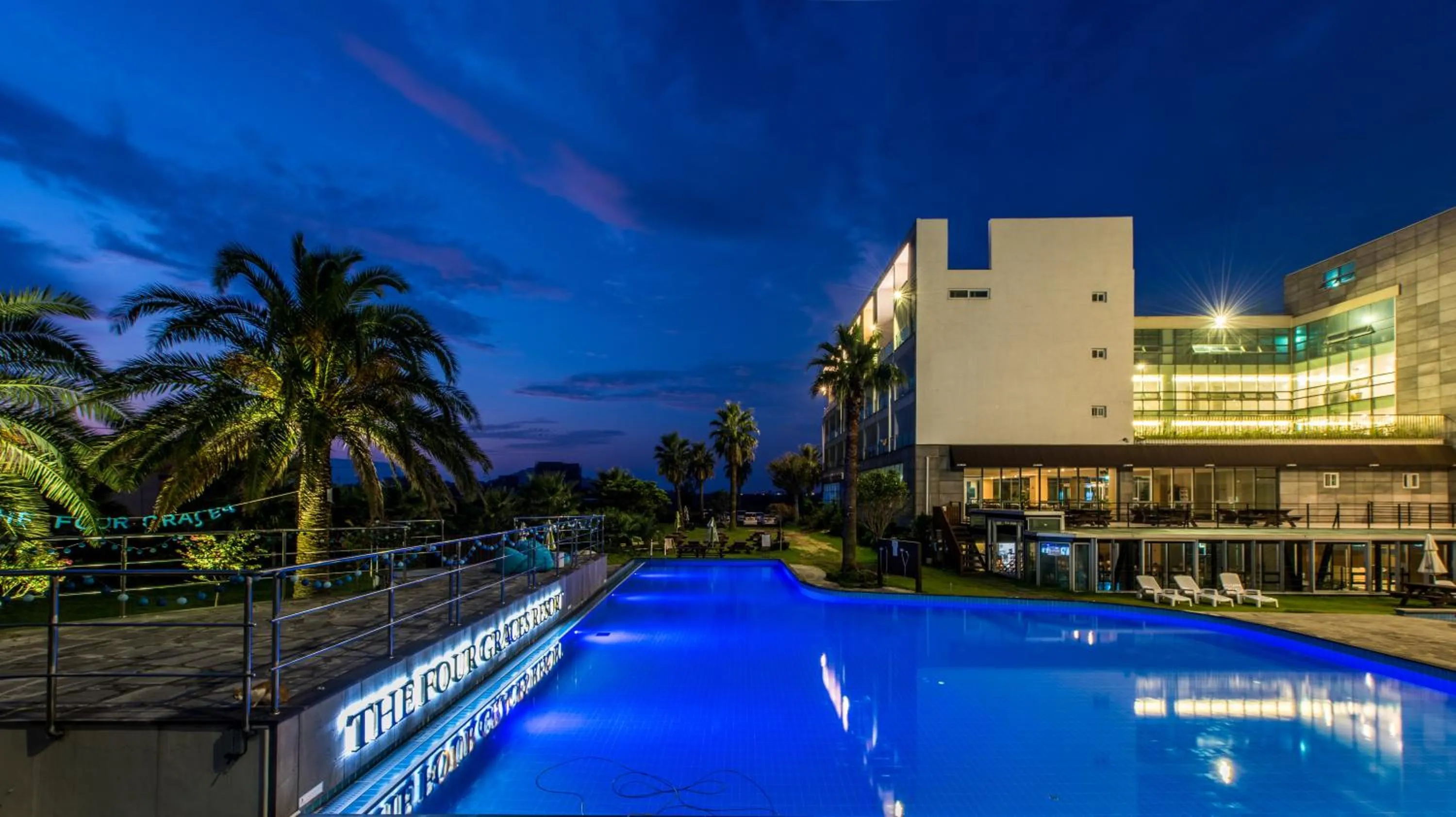 Swimming pool in The Four Grace Resort
