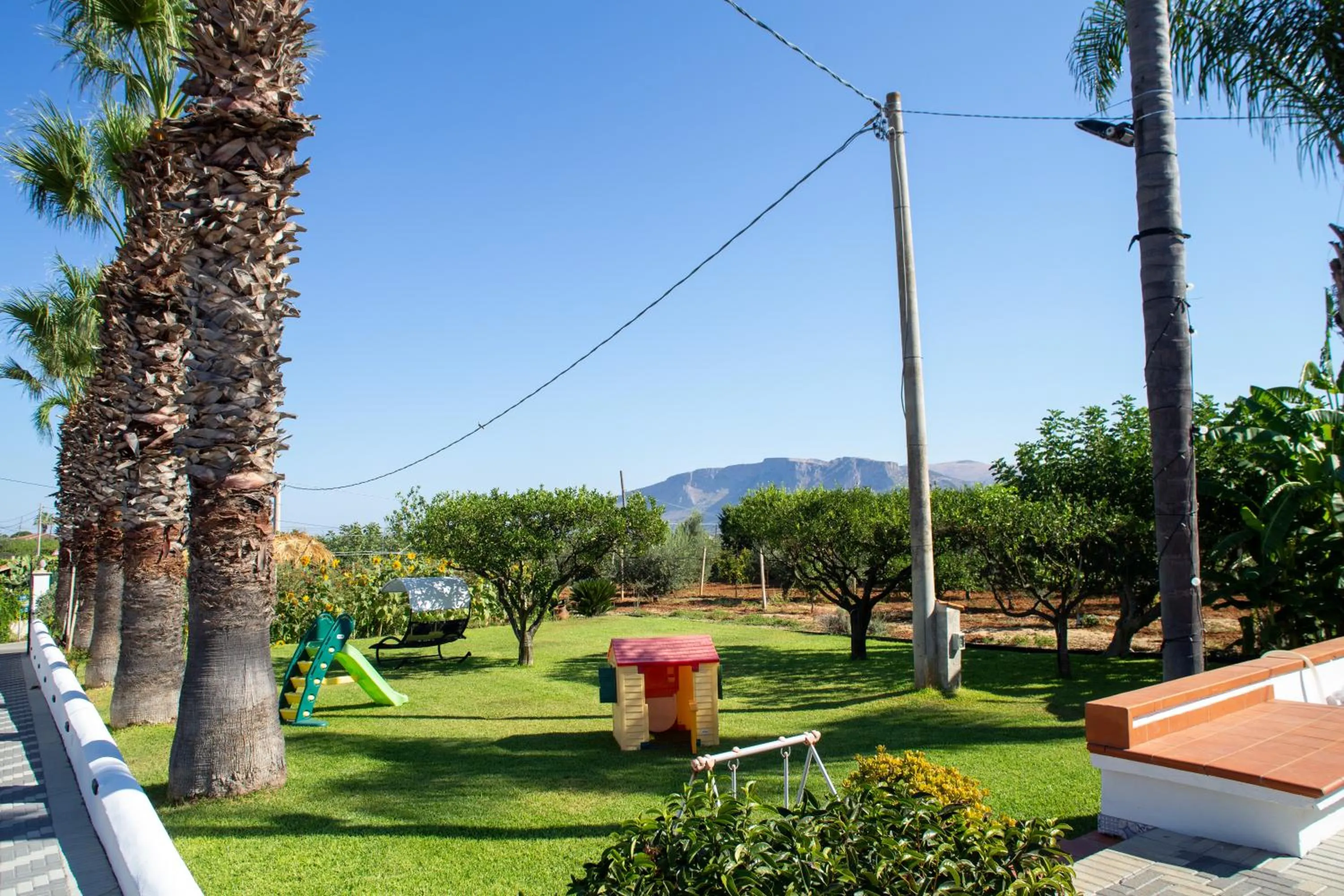 Garden in B&B Menta & Peperoncino