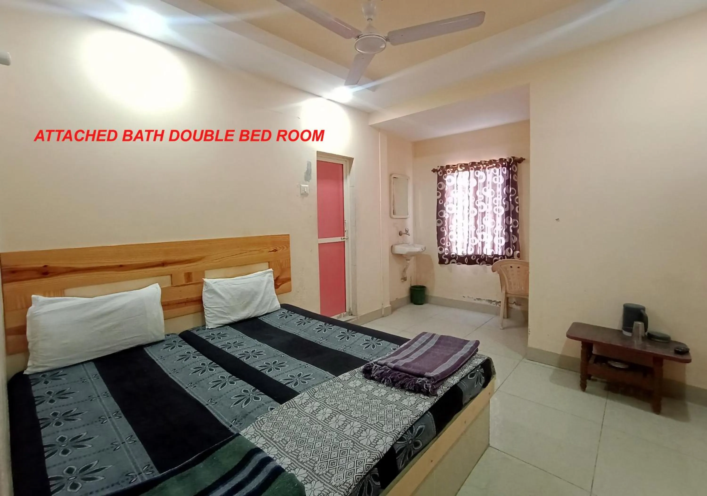 Bedroom, Bed in VRP Guest House